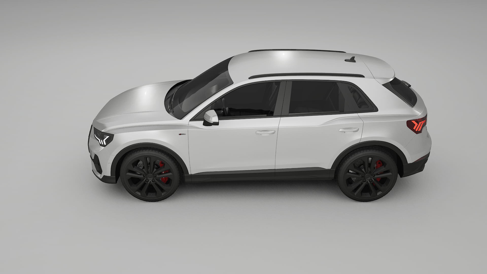 Audi Q3 S-Line F3 TPU Paint Protection Film | OPAL Color Change PPF Full Pre-Cut Kit