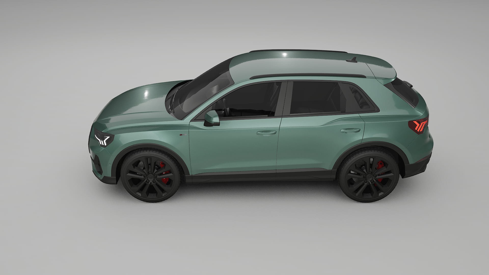 Audi Q3 S-Line F3 TPU Paint Protection Film | EVERGREEN Color Change PPF Full Pre-Cut Kit