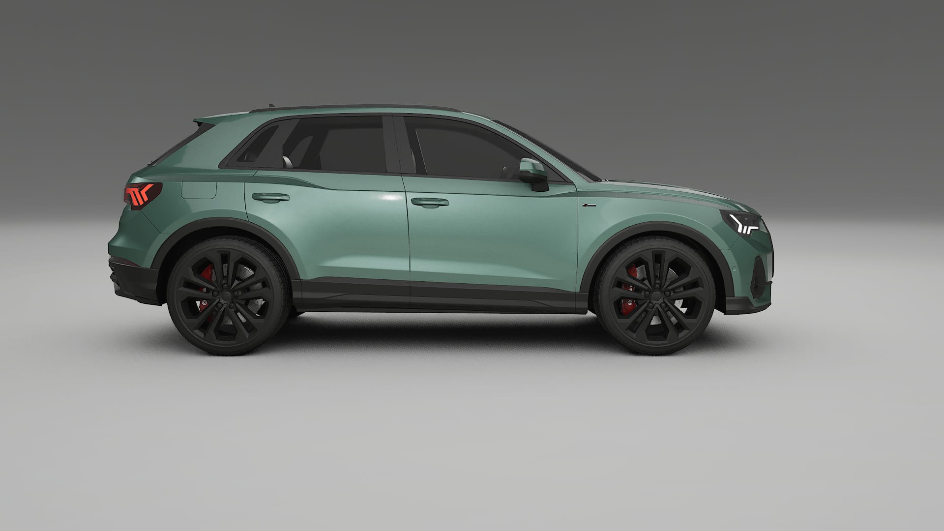 Audi Q3 S-Line F3 TPU Paint Protection Film | EVERGREEN Color Change PPF Full Pre-Cut Kit