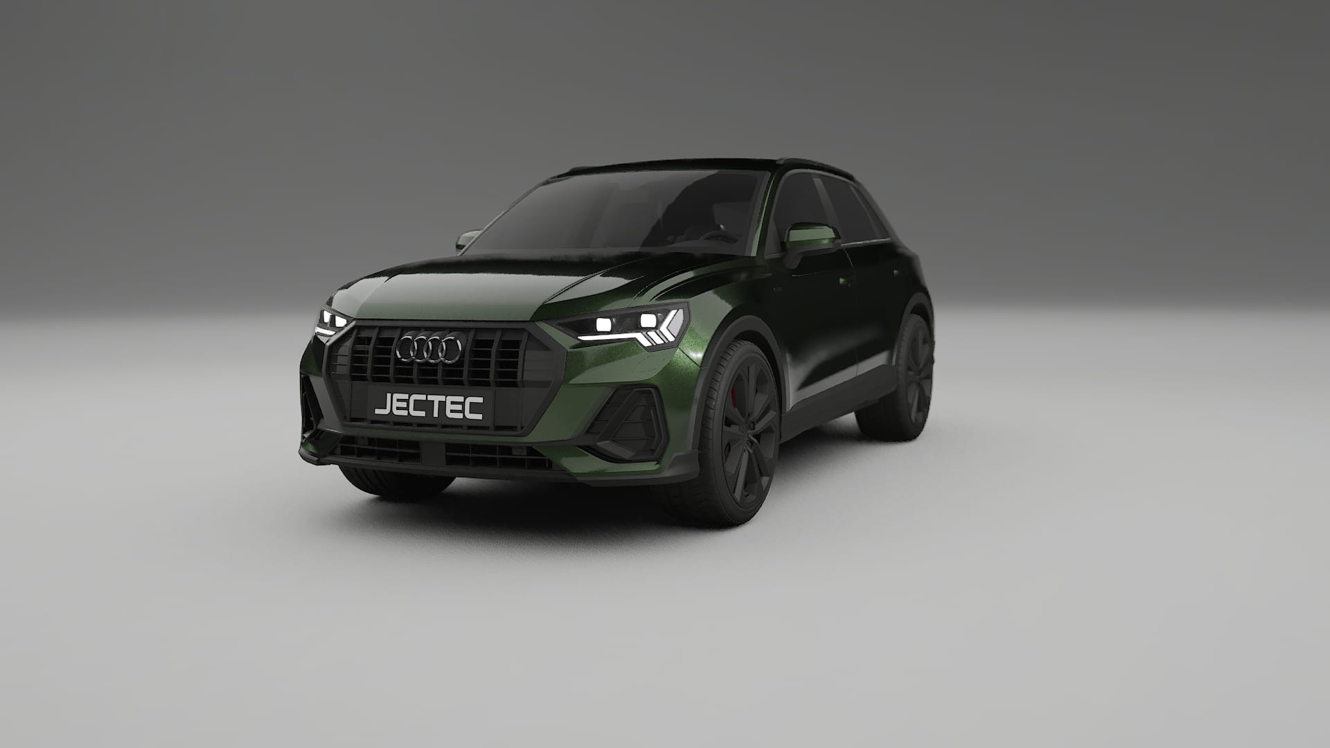 Audi Q3 S-Line F3 TPU Paint Protection Film | LAGOON Color Change PPF Full Pre-Cut Kit