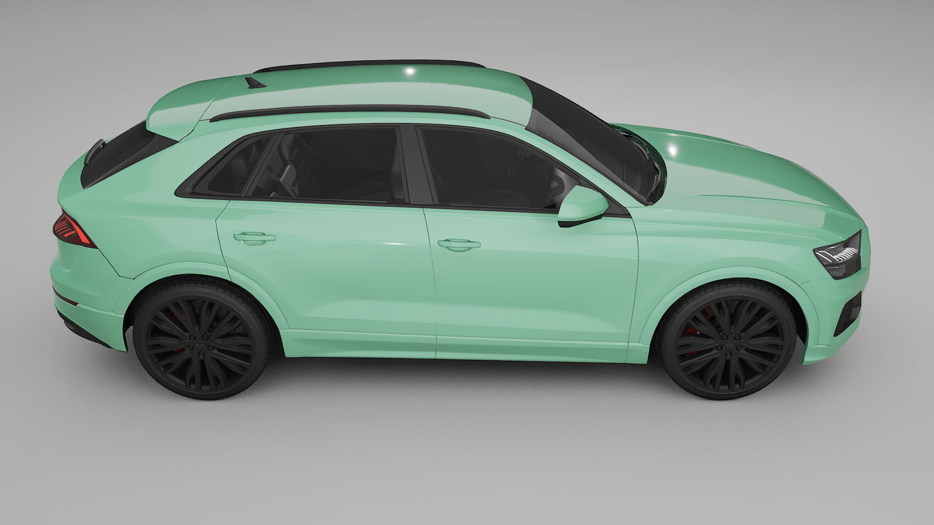 Audi Q8 F1 prefacelift pre-LCI TPU Paint Protection Film | DUSTY Color Change PPF Full Pre-Cut Kit