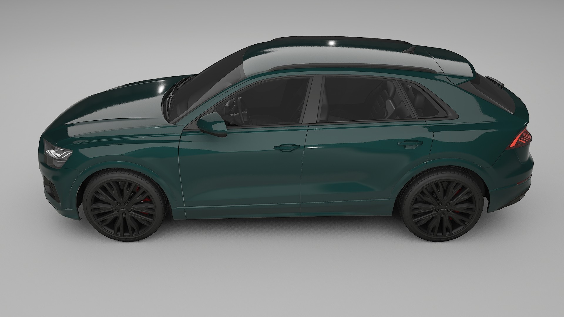 Audi Q8 F1 prefacelift pre-LCI TPU Paint Protection Film | INFERNO Color Change PPF Full Pre-Cut Kit