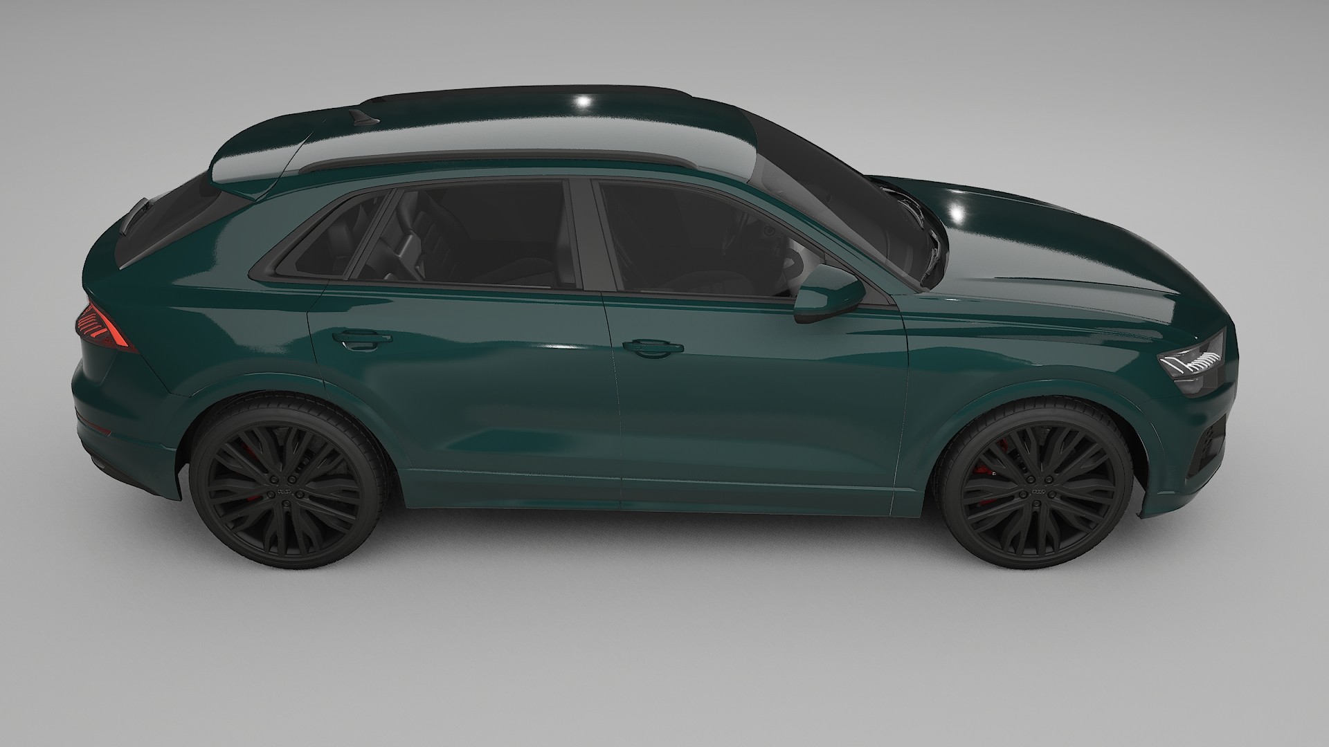 Audi Q8 F1 prefacelift pre-LCI TPU Paint Protection Film | INFERNO Color Change PPF Full Pre-Cut Kit