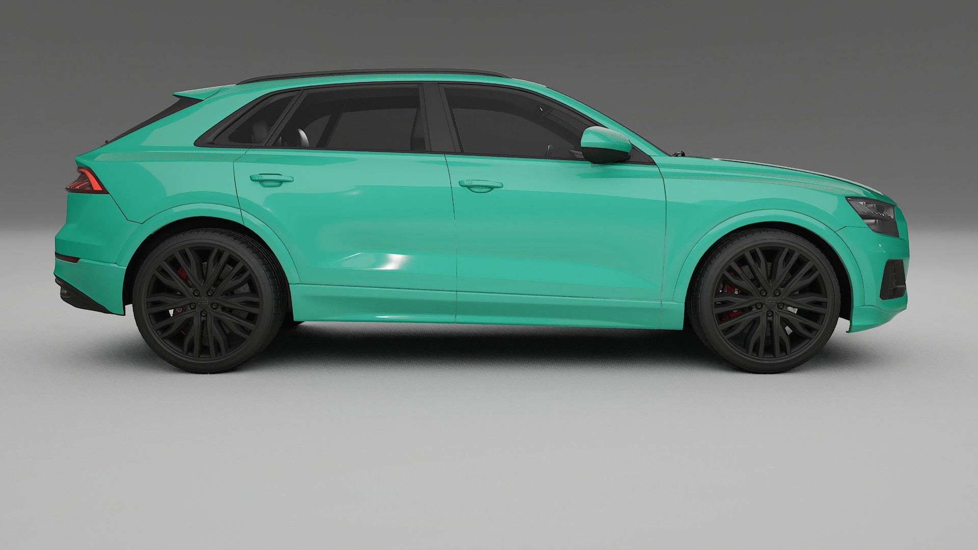 Audi Q8 F1 prefacelift pre-LCI TPU Paint Protection Film | JEWEL Color Change PPF Full Pre-Cut Kit