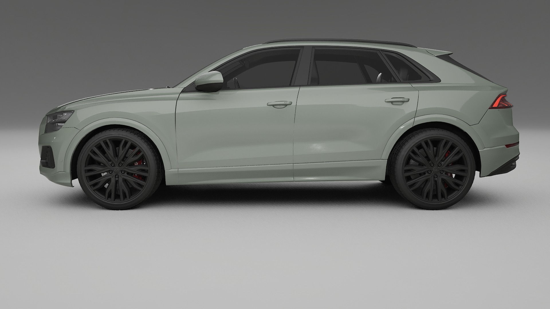 Audi Q8 F1 prefacelift pre-LCI TPU Paint Protection Film | SLATE Color Change PPF Full Pre-Cut Kit