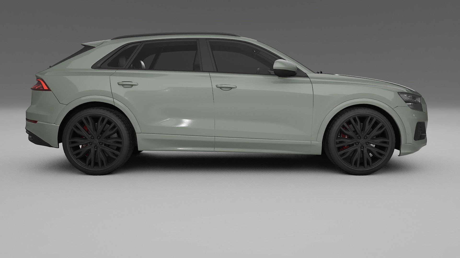 Audi Q8 F1 prefacelift pre-LCI TPU Paint Protection Film | SLATE Color Change PPF Full Pre-Cut Kit