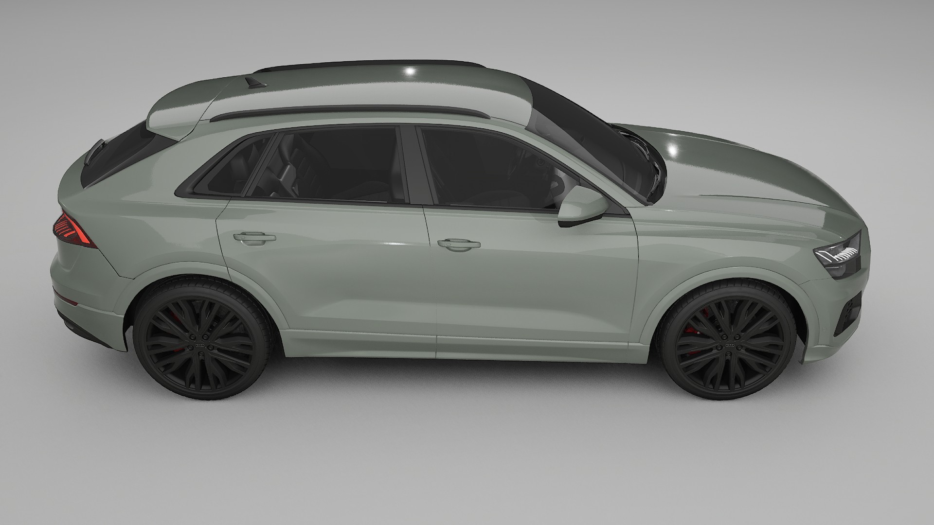 Audi Q8 F1 prefacelift pre-LCI TPU Paint Protection Film | SLATE Color Change PPF Full Pre-Cut Kit