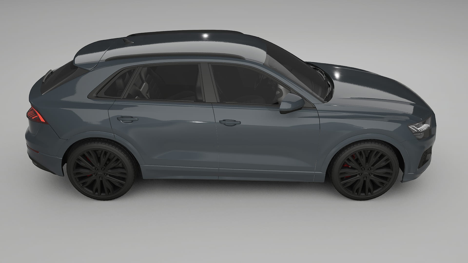 Audi Q8 F1 prefacelift pre-LCI TPU Paint Protection Film | GRANITE Color Change PPF Full Pre-Cut Kit