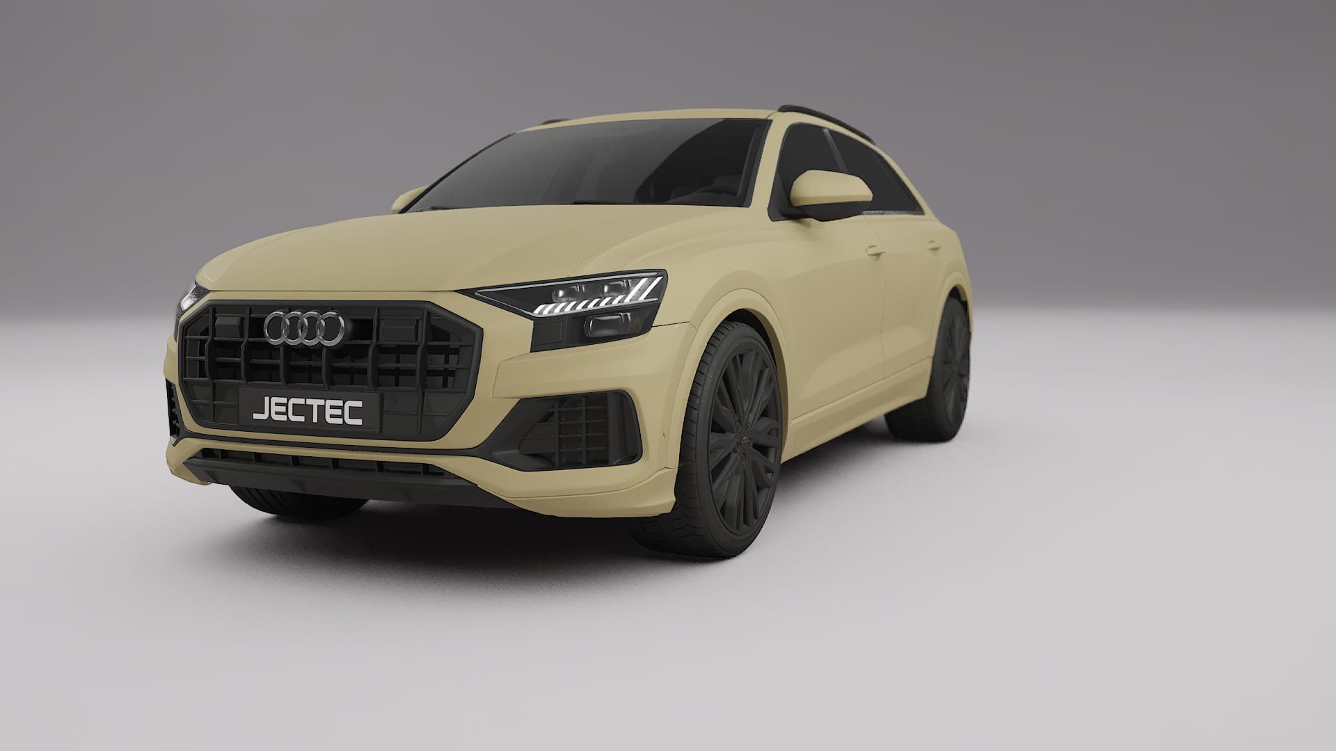 Audi Q8 F1 prefacelift pre-LCI TPU Paint Protection Film | SAND Color Change PPF Full Pre-Cut Kit