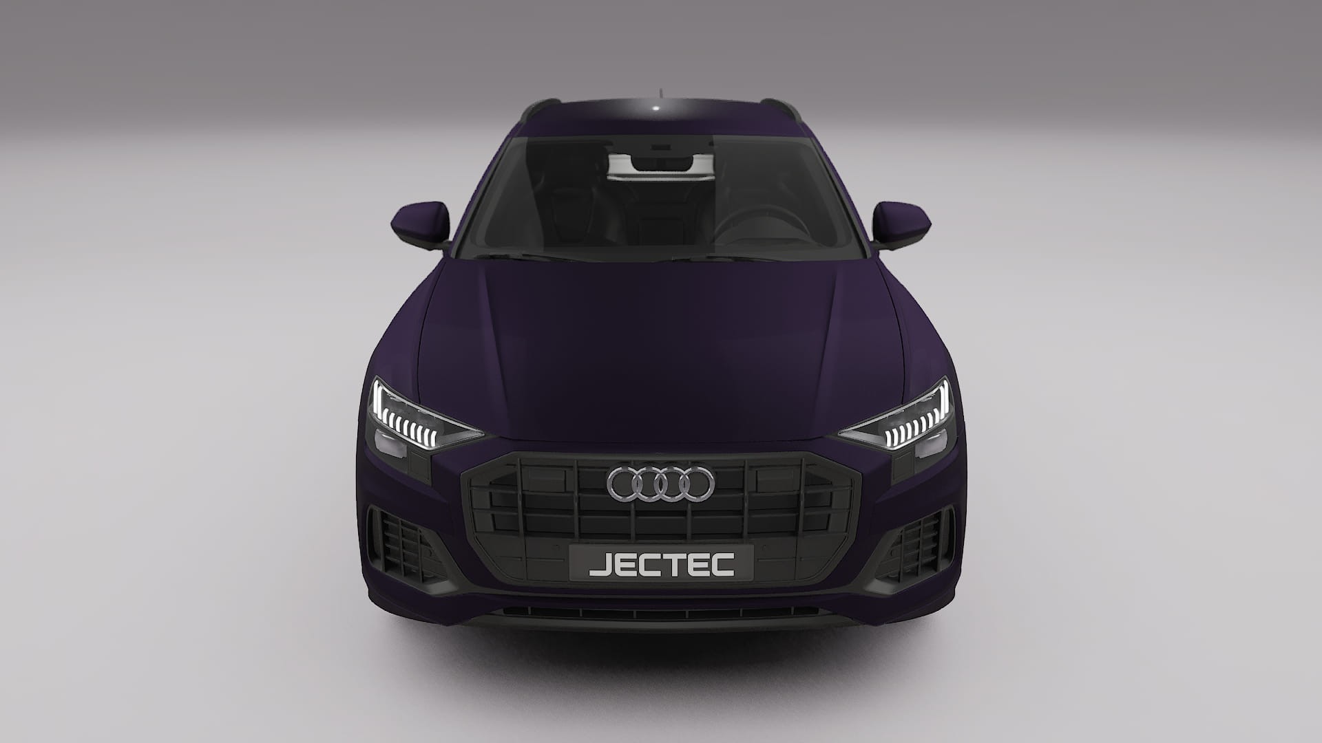 Audi Q8 F1 prefacelift pre-LCI TPU Paint Protection Film | VIOLET Color Change PPF Full Pre-Cut Kit