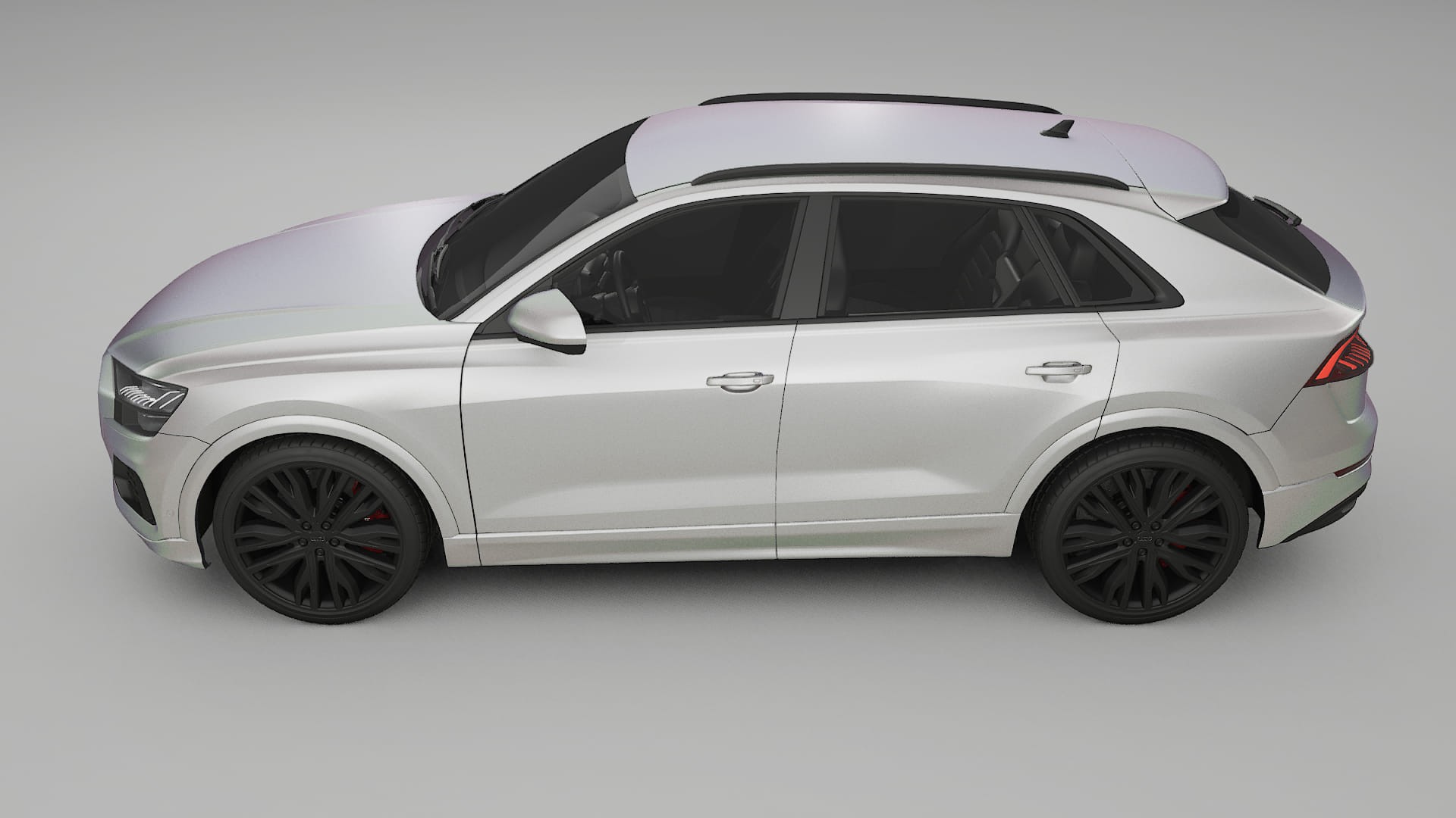 Audi Q8 F1 prefacelift pre-LCI TPU Paint Protection Film | NEBULA Color Change PPF Full Pre-Cut Kit