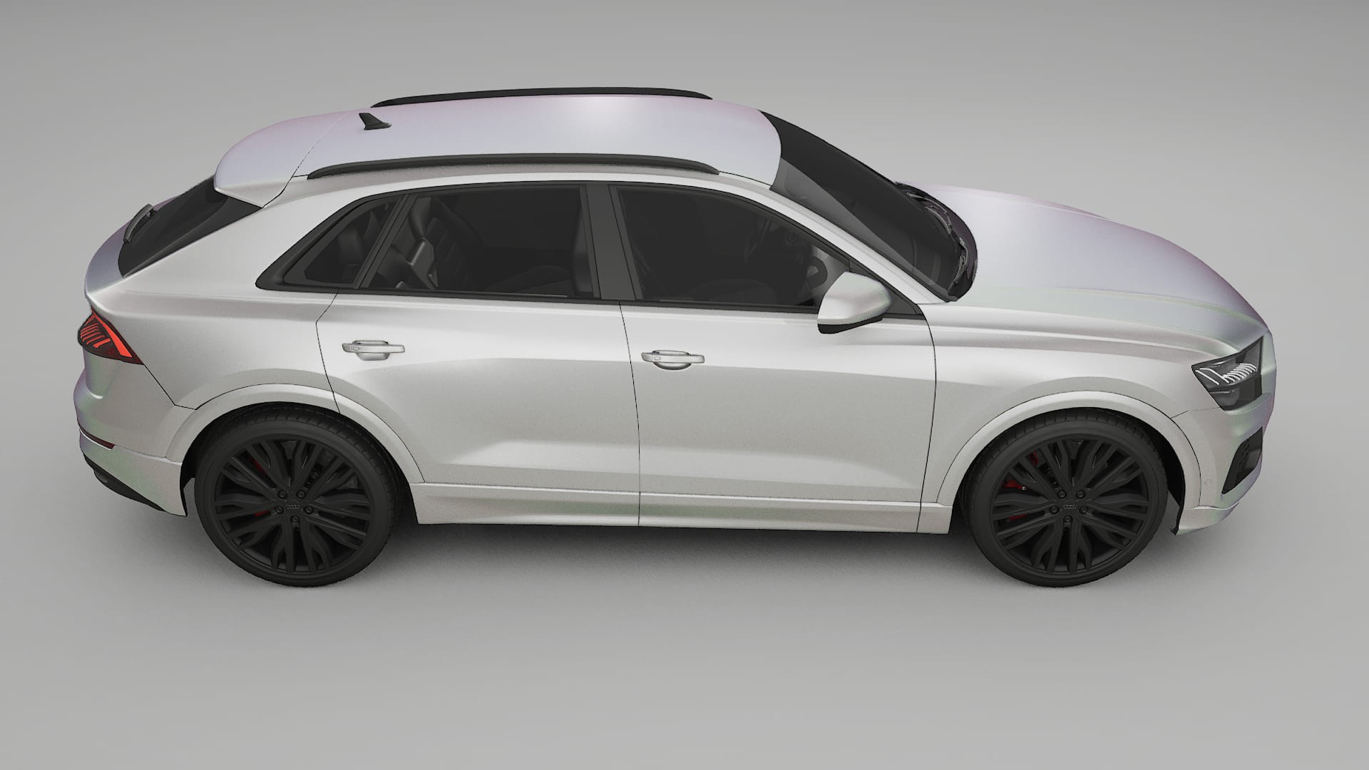 Audi Q8 F1 prefacelift pre-LCI TPU Paint Protection Film | NEBULA Color Change PPF Full Pre-Cut Kit