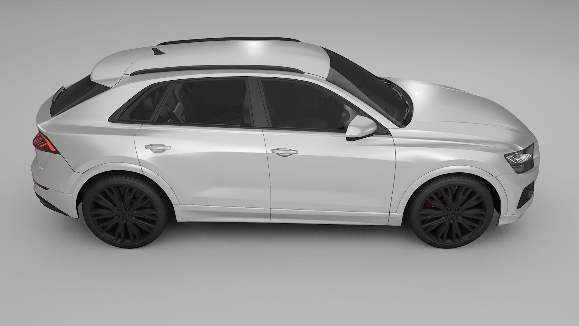 Audi Q8 F1 prefacelift pre-LCI TPU Paint Protection Film | OPAL Color Change PPF Full Pre-Cut Kit