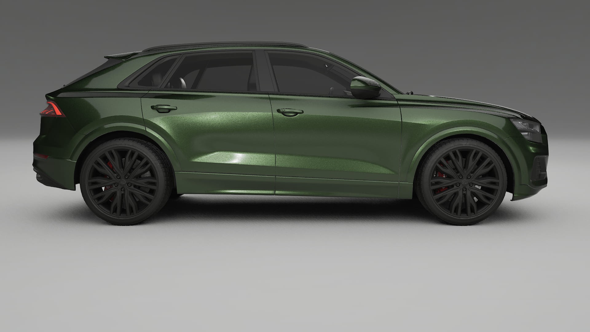 Audi Q8 F1 prefacelift pre-LCI TPU Paint Protection Film | LAGOON Color Change PPF Full Pre-Cut Kit