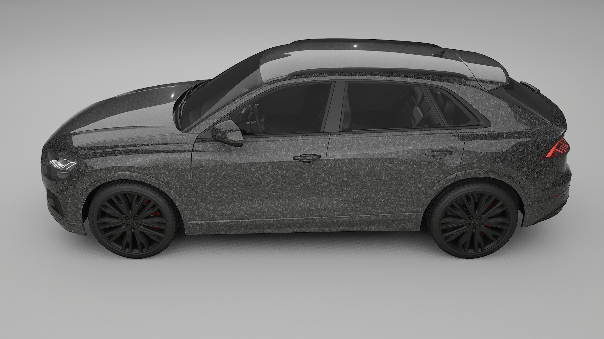 Audi Q8 F1 prefacelift pre-LCI TPU Paint Protection Film | FORGED S Color Change PPF Full Pre-Cut Kit