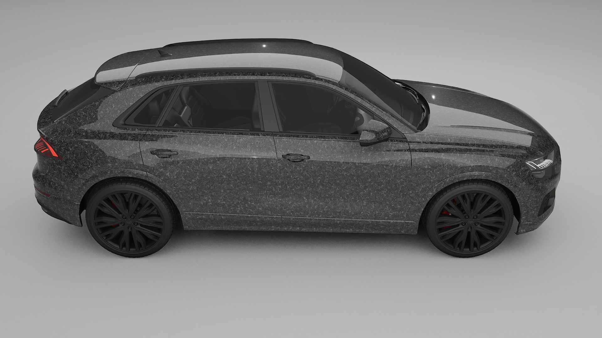 Audi Q8 F1 prefacelift pre-LCI TPU Paint Protection Film | FORGED S Color Change PPF Full Pre-Cut Kit