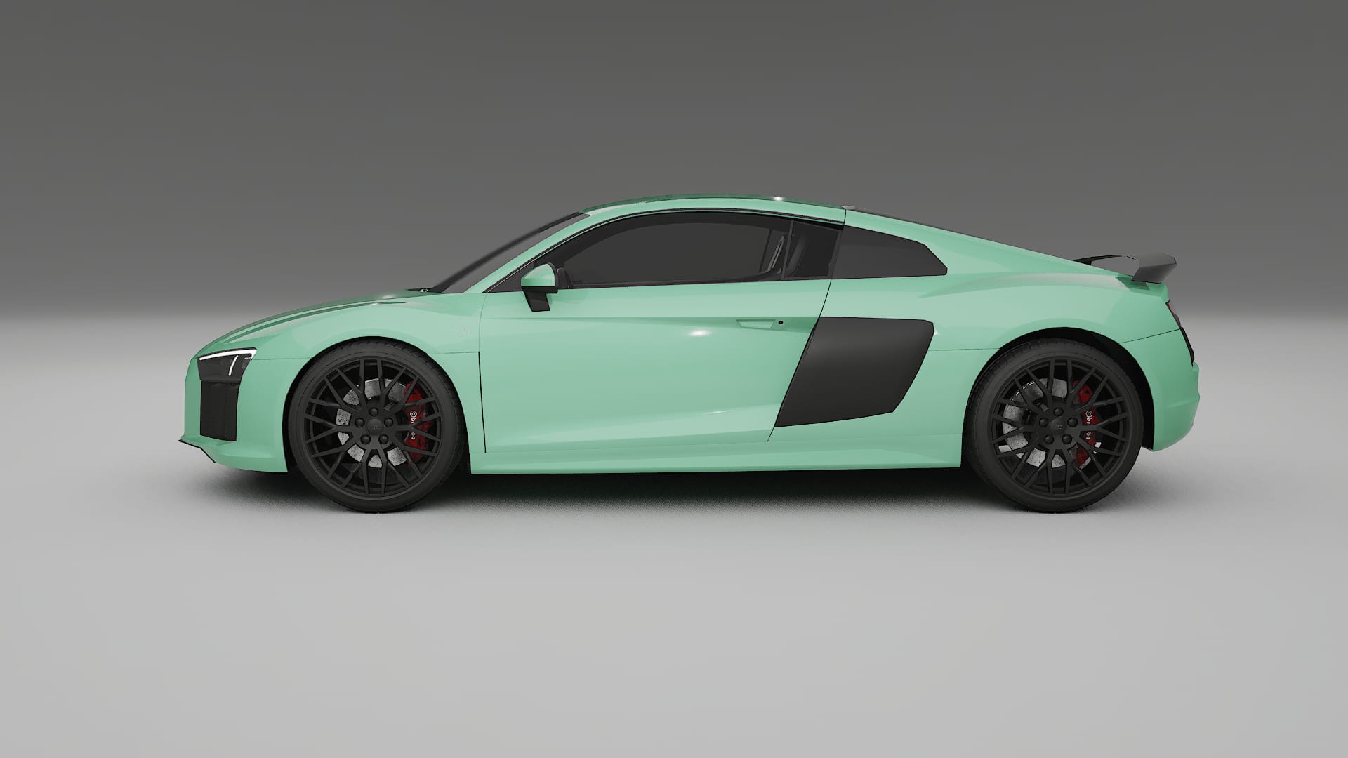 Audi R8 typ-4S prefacelift pre-LCI TPU Paint Protection Film | DUSTY Color Change PPF Full Pre-Cut Kit