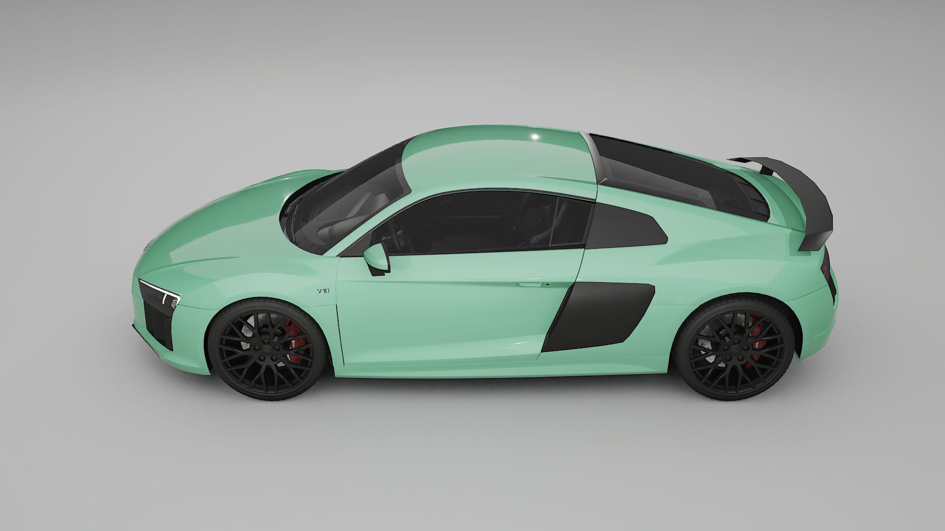 Audi R8 typ-4S prefacelift pre-LCI TPU Paint Protection Film | DUSTY Color Change PPF Full Pre-Cut Kit