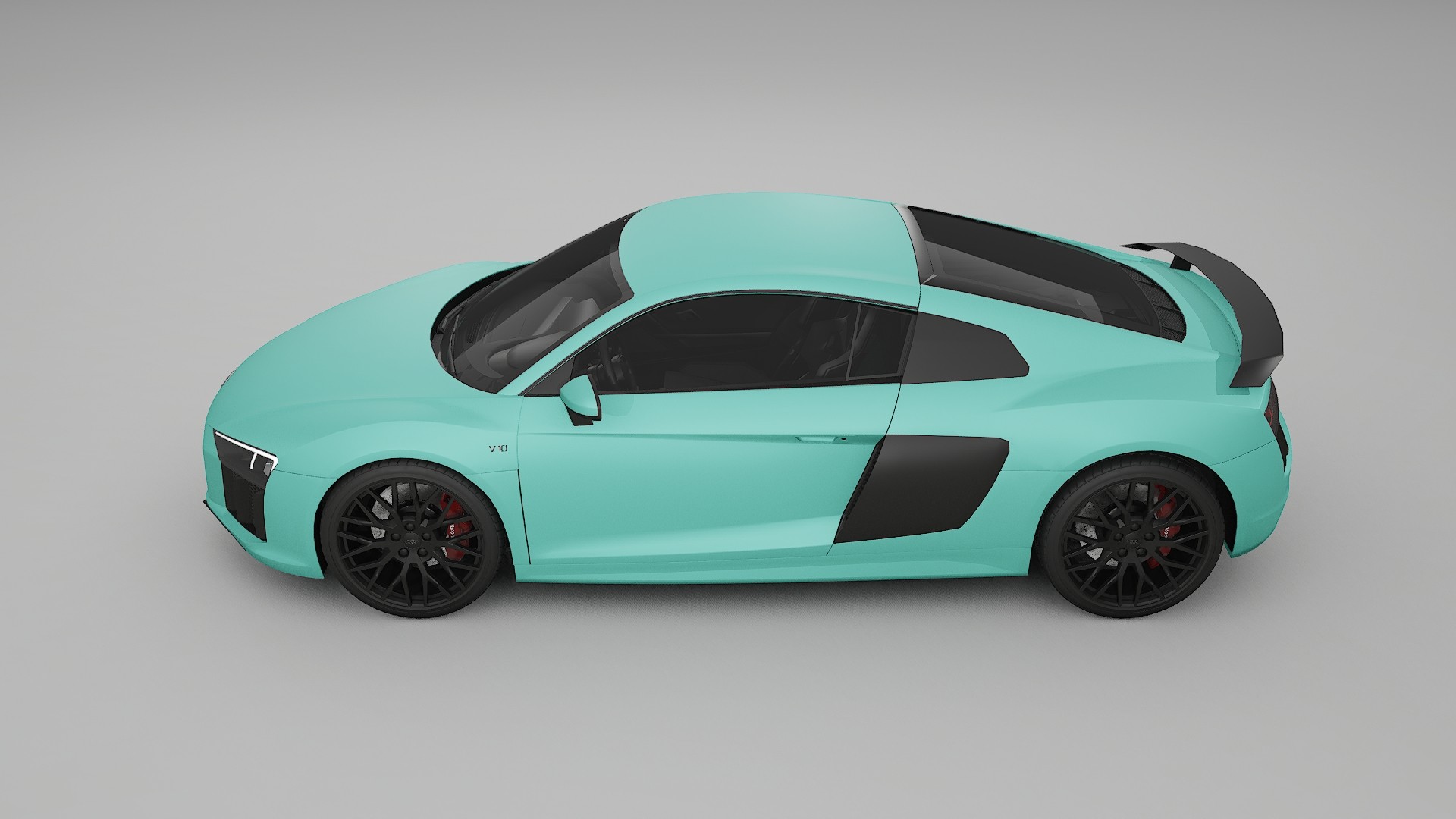 Audi R8 typ-4S prefacelift pre-LCI TPU Paint Protection Film | FROST Color Change PPF Full Pre-Cut Kit