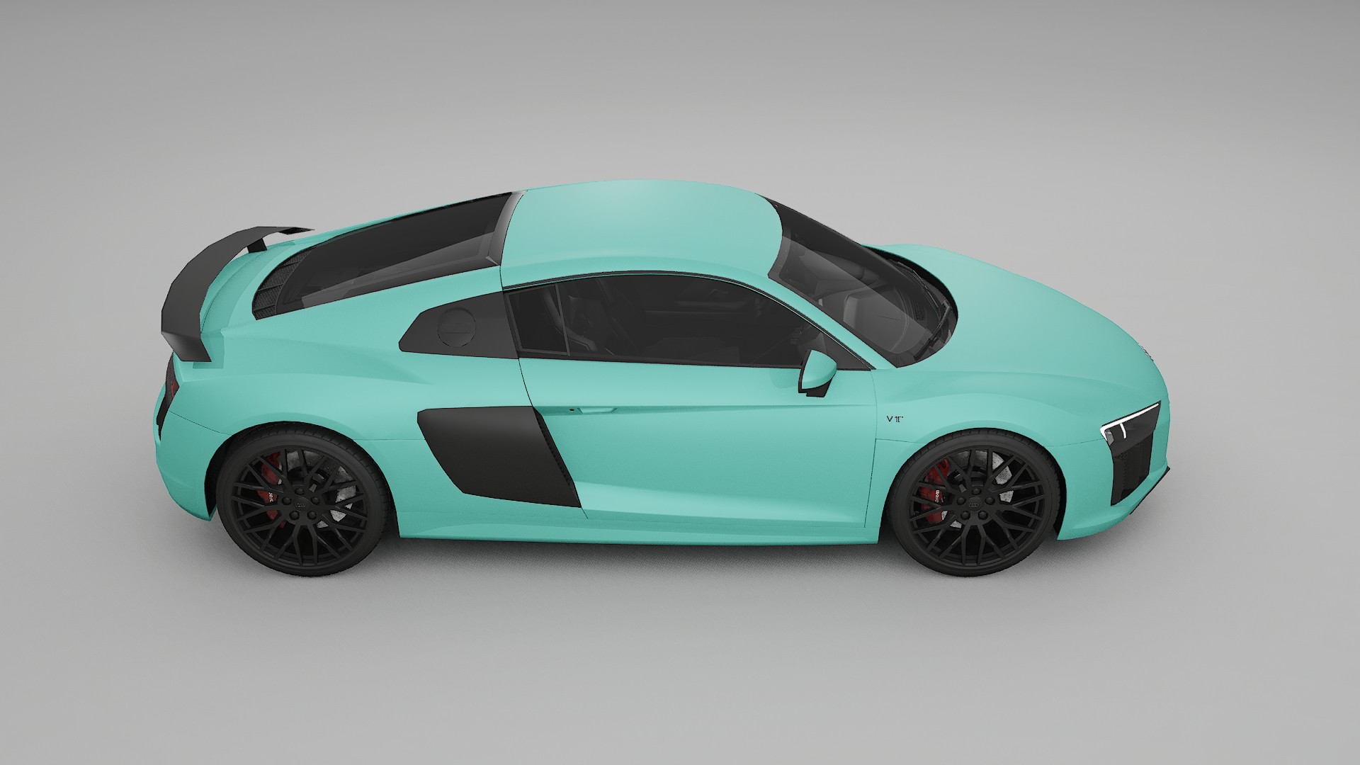 Audi R8 typ-4S prefacelift pre-LCI TPU Paint Protection Film | FROST Color Change PPF Full Pre-Cut Kit