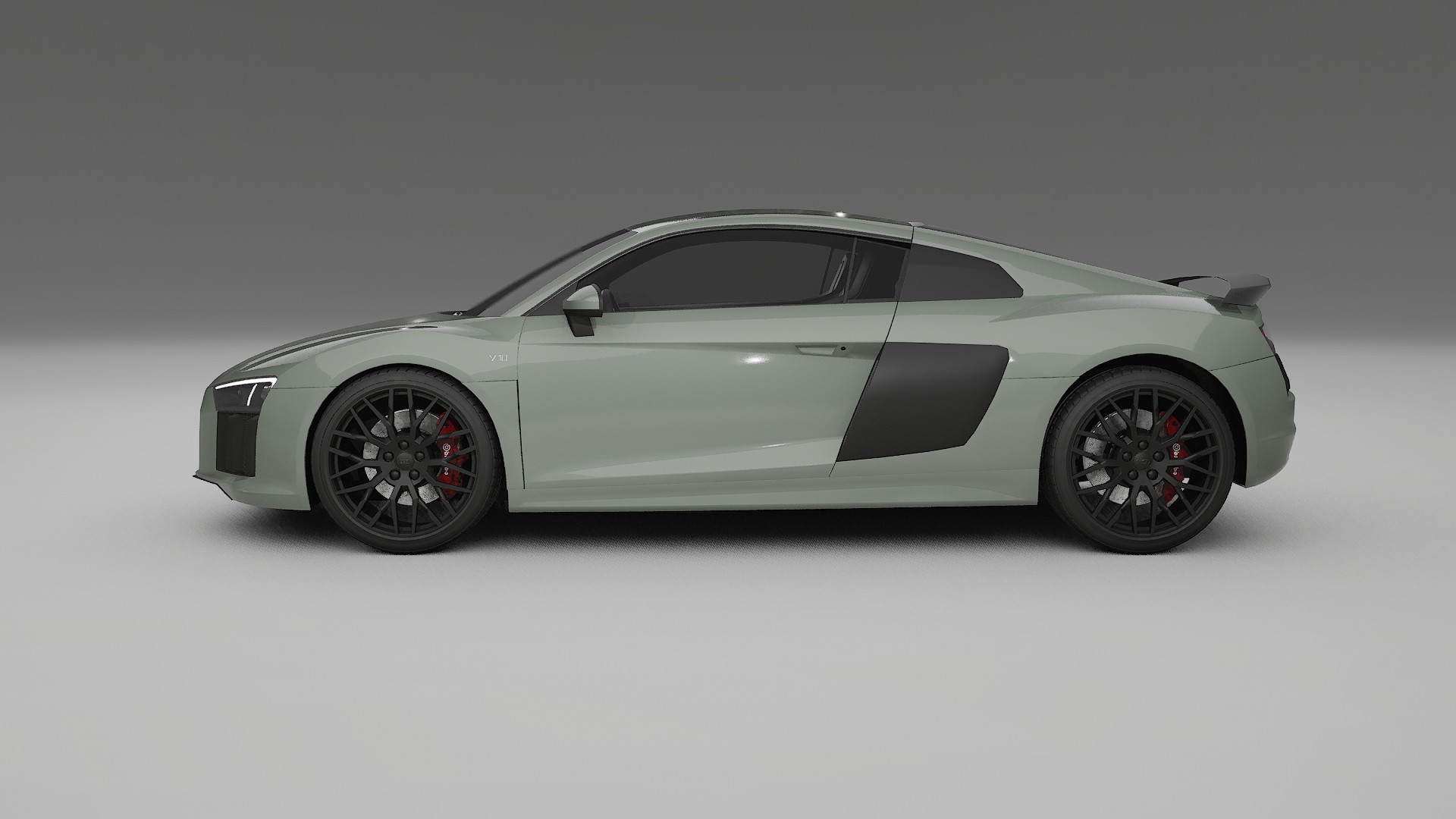Audi R8 typ-4S prefacelift pre-LCI TPU Paint Protection Film | SLATE Color Change PPF Full Pre-Cut Kit