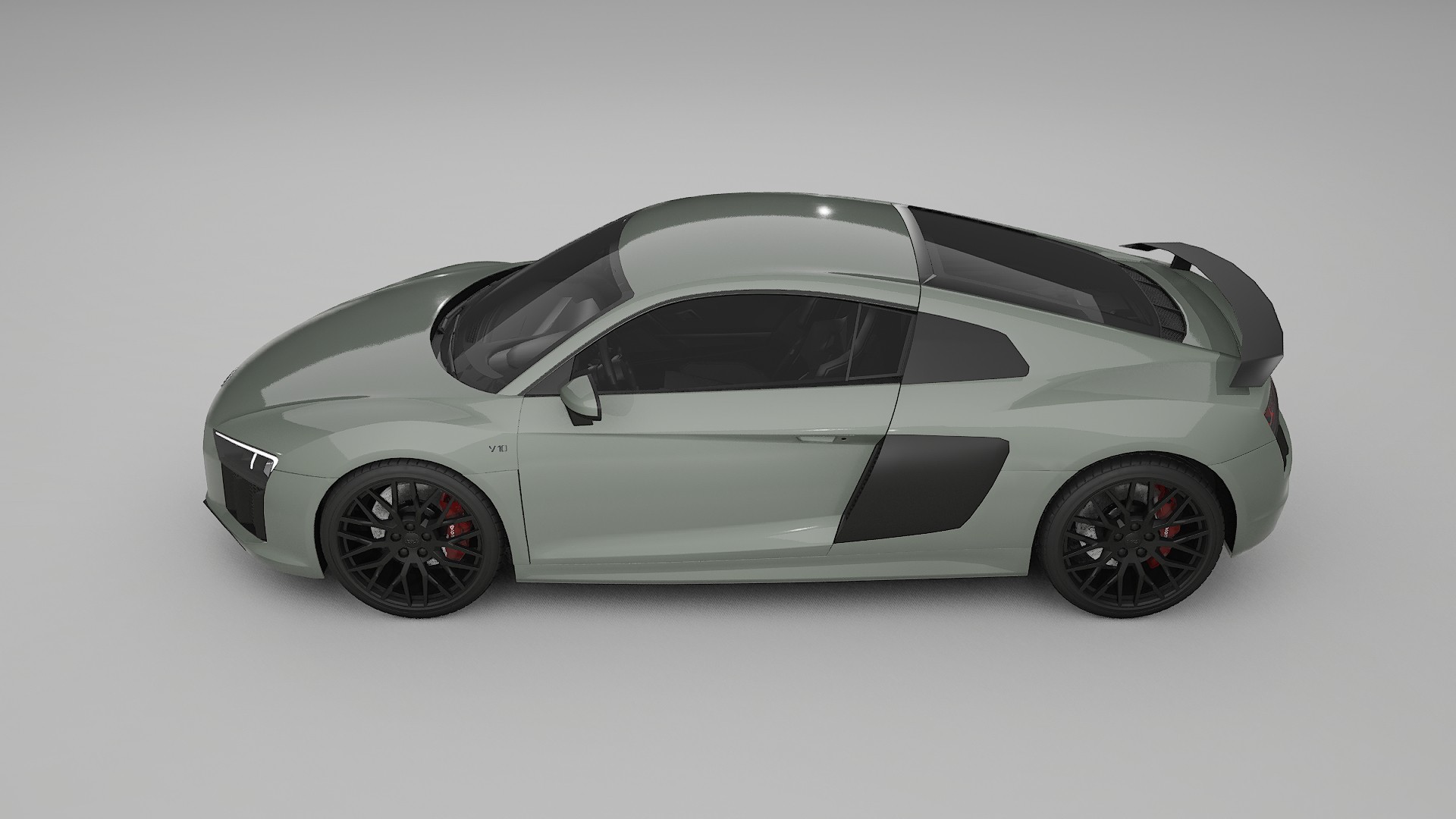 Audi R8 typ-4S prefacelift pre-LCI TPU Paint Protection Film | SLATE Color Change PPF Full Pre-Cut Kit