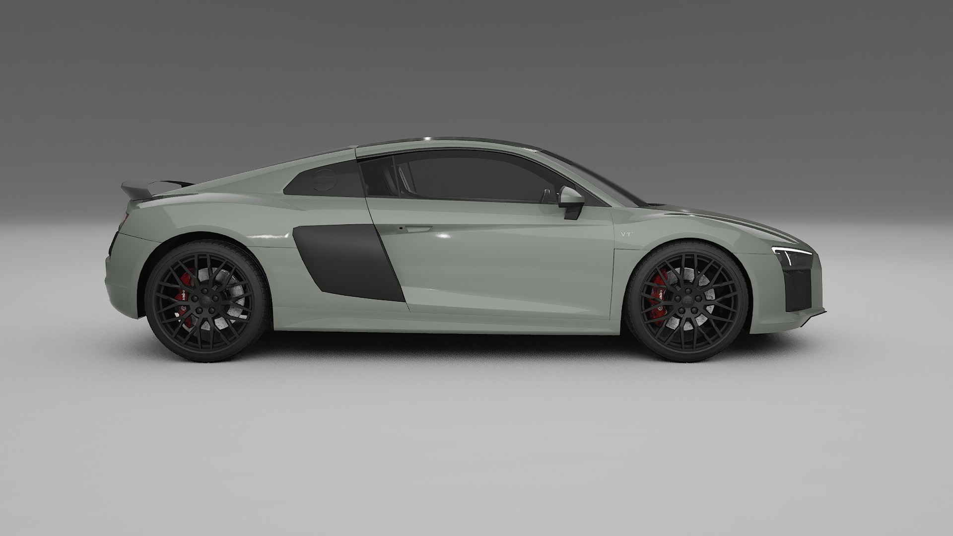 Audi R8 typ-4S prefacelift pre-LCI TPU Paint Protection Film | SLATE Color Change PPF Full Pre-Cut Kit