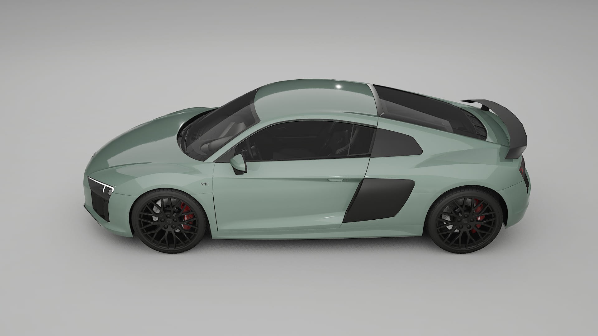 Audi R8 typ-4S prefacelift pre-LCI TPU Paint Protection Film | CINDER Color Change PPF Full Pre-Cut Kit