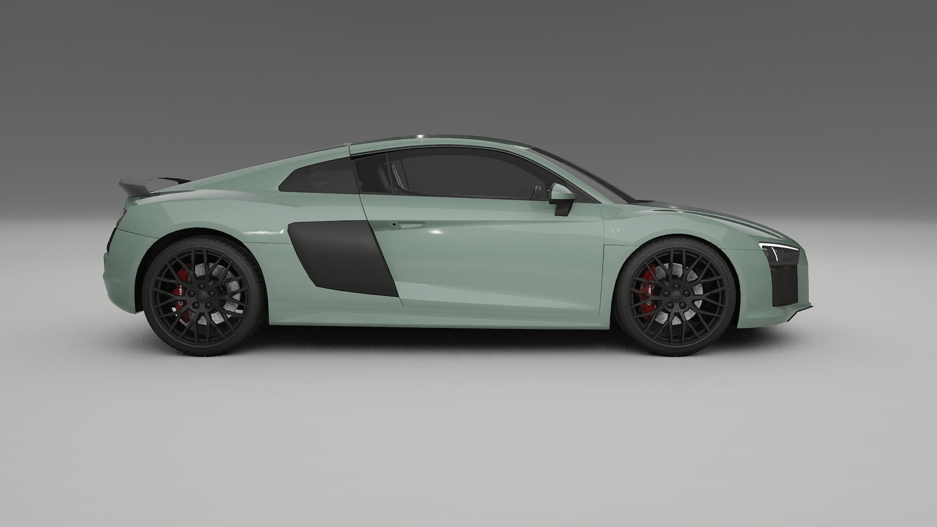 Audi R8 typ-4S prefacelift pre-LCI TPU Paint Protection Film | CINDER Color Change PPF Full Pre-Cut Kit
