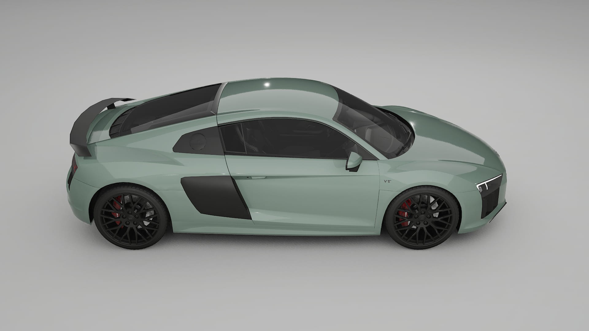 Audi R8 typ-4S prefacelift pre-LCI TPU Paint Protection Film | CINDER Color Change PPF Full Pre-Cut Kit