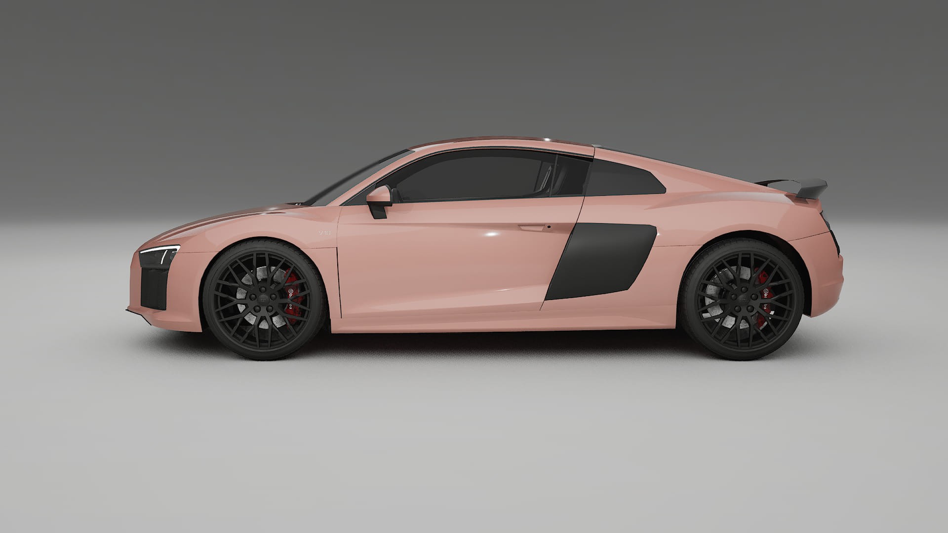 Audi R8 typ-4S prefacelift pre-LCI TPU Paint Protection Film | BLUSH Color Change PPF Full Pre-Cut Kit