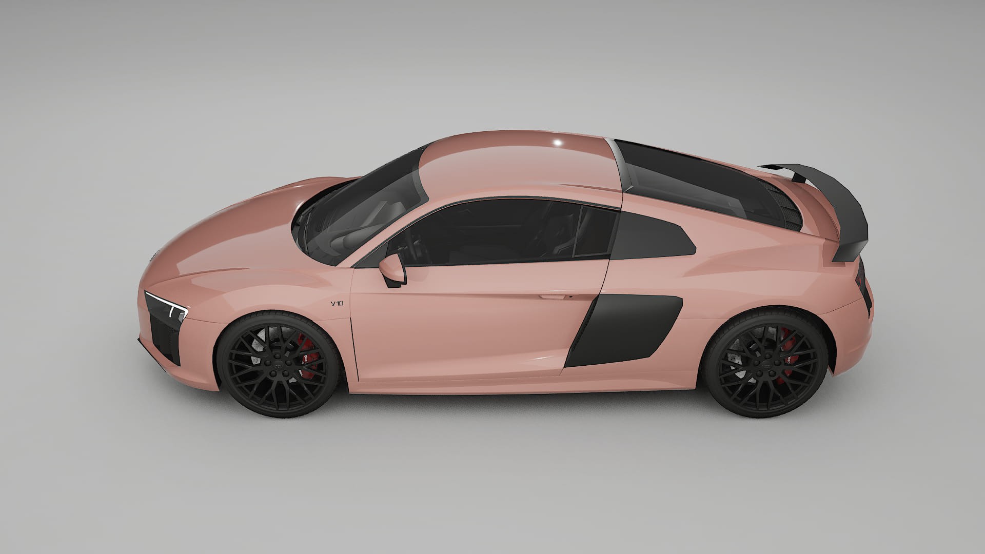 Audi R8 typ-4S prefacelift pre-LCI TPU Paint Protection Film | BLUSH Color Change PPF Full Pre-Cut Kit