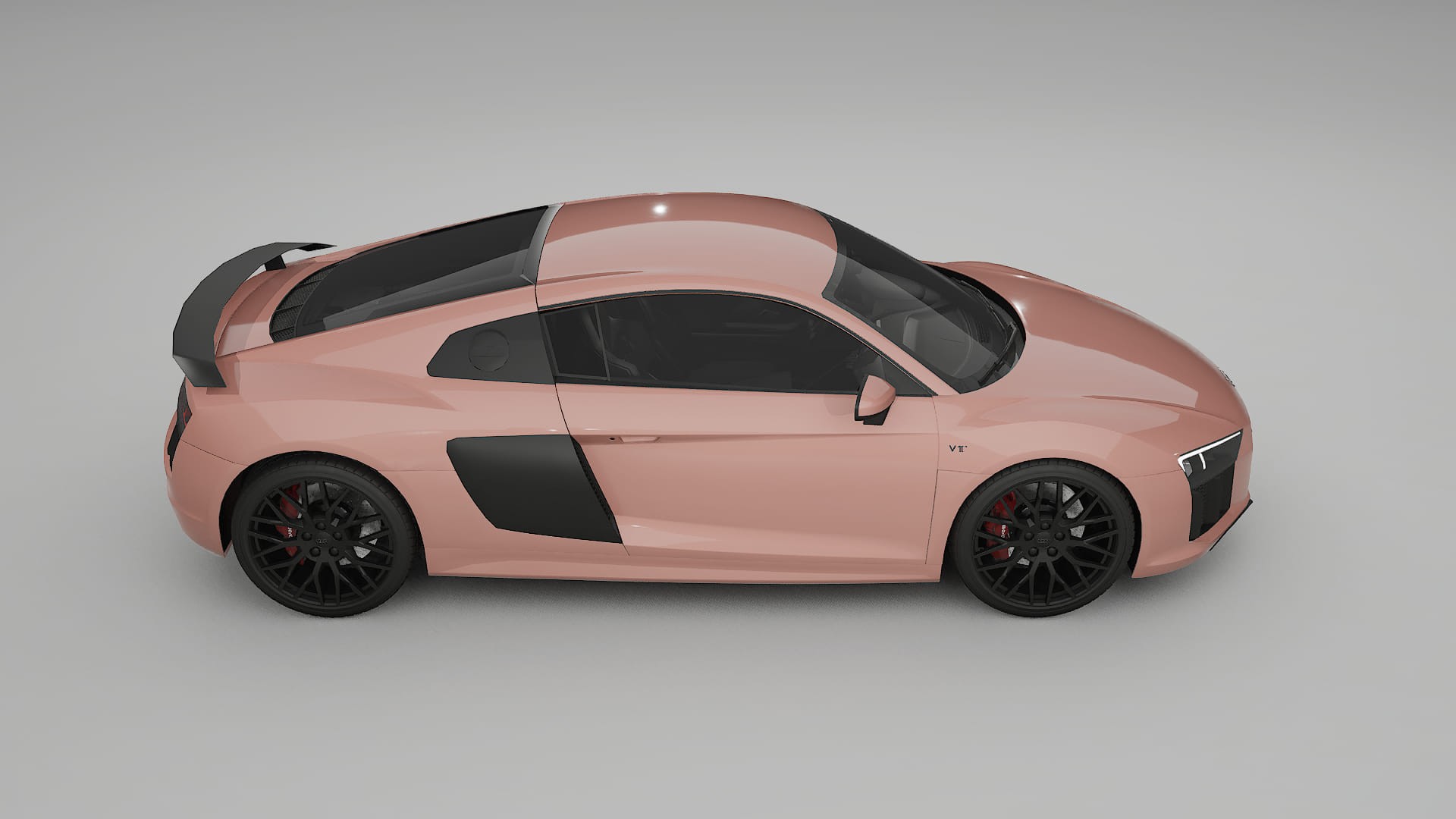 Audi R8 typ-4S prefacelift pre-LCI TPU Paint Protection Film | BLUSH Color Change PPF Full Pre-Cut Kit