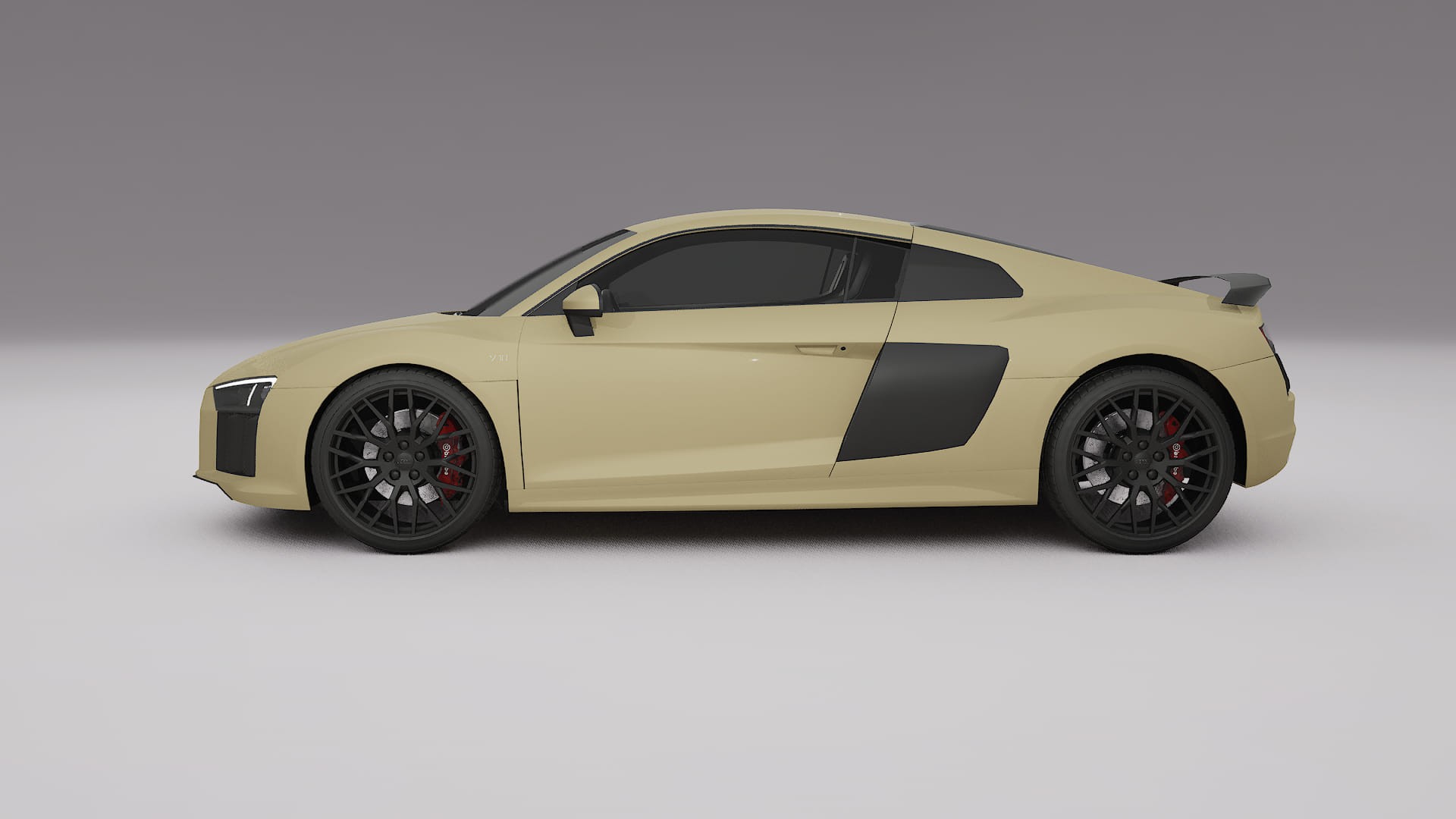 Audi R8 typ-4S prefacelift pre-LCI TPU Paint Protection Film | SAND Color Change PPF Full Pre-Cut Kit