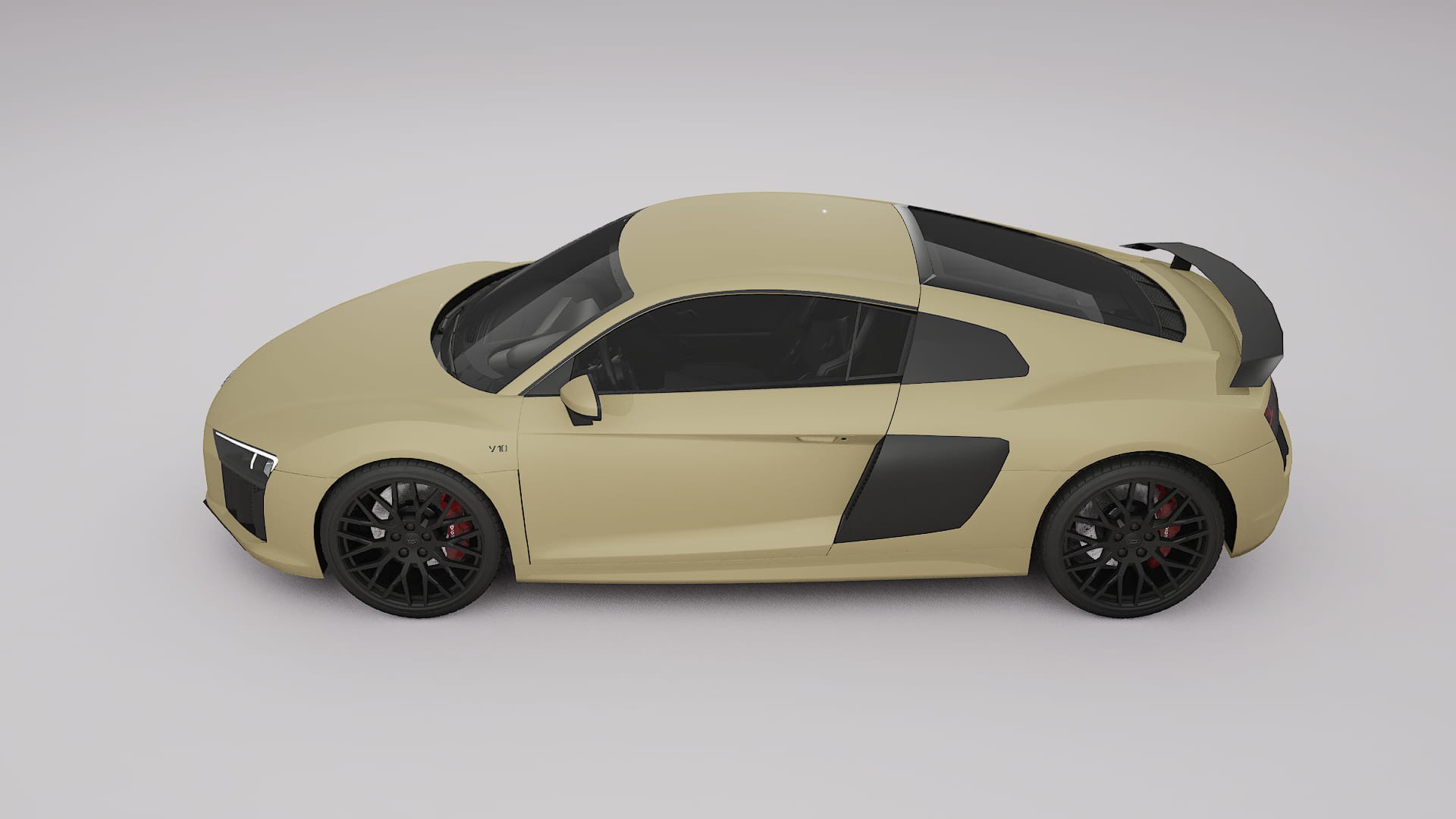Audi R8 typ-4S prefacelift pre-LCI TPU Paint Protection Film | SAND Color Change PPF Full Pre-Cut Kit