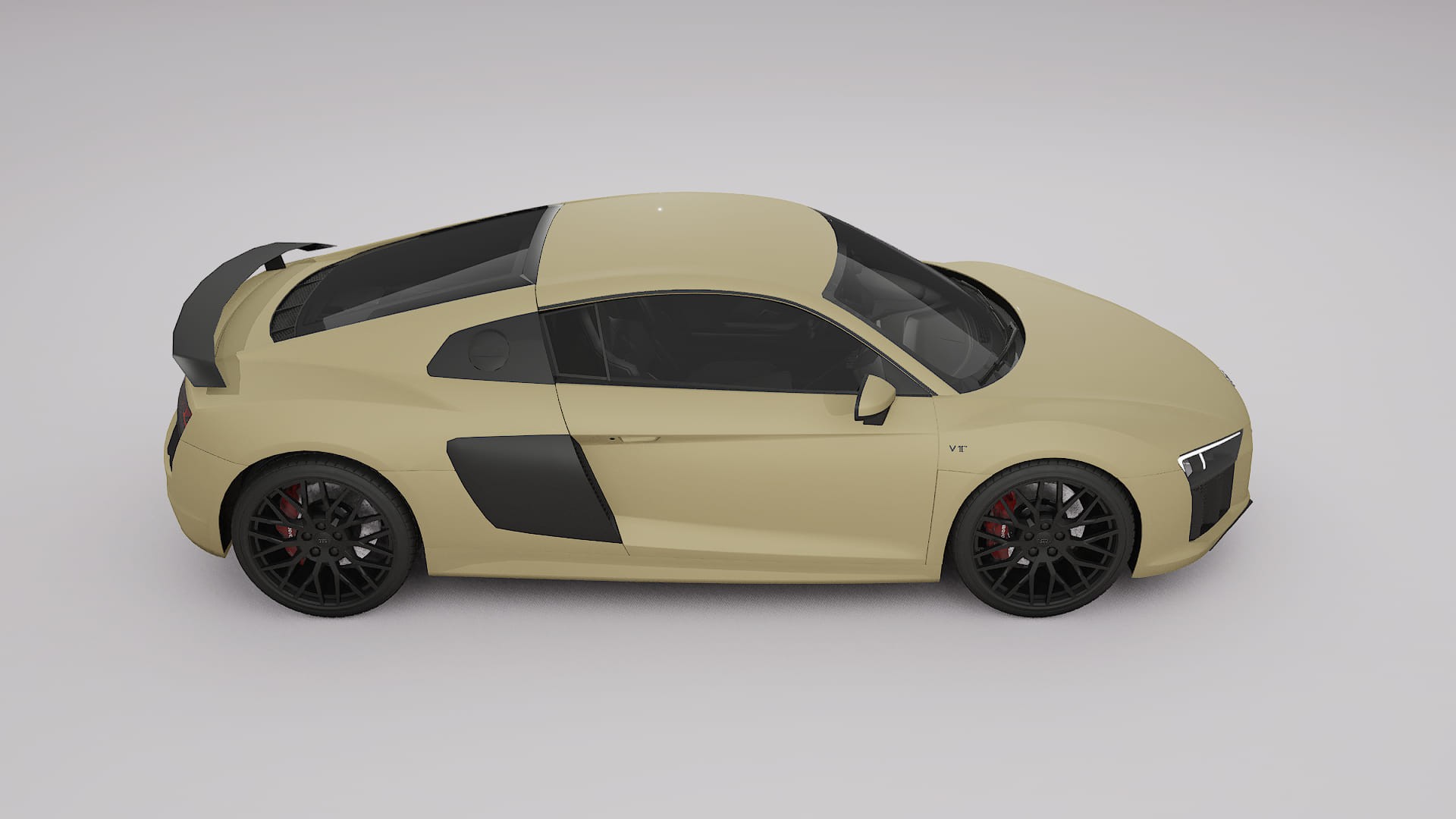 Audi R8 typ-4S prefacelift pre-LCI TPU Paint Protection Film | SAND Color Change PPF Full Pre-Cut Kit