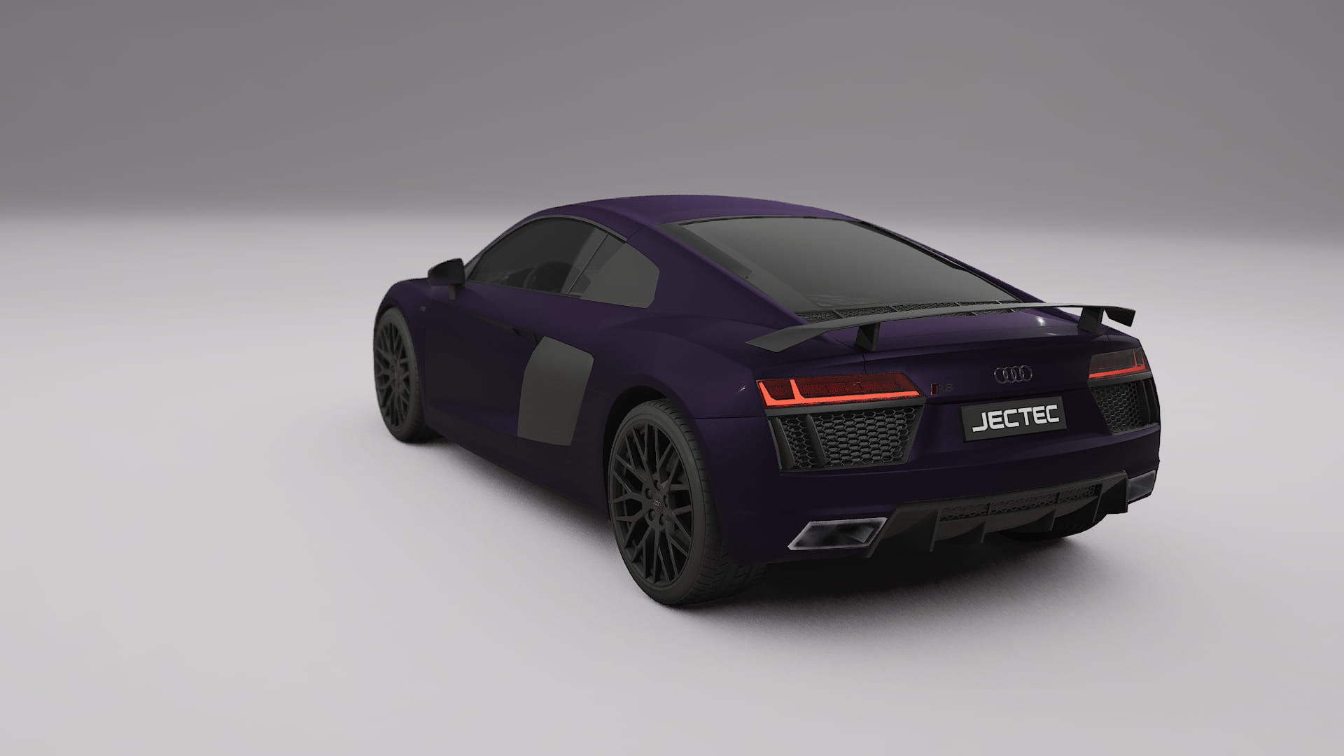Audi R8 typ-4S prefacelift pre-LCI TPU Paint Protection Film | VIOLET Color Change PPF Full Pre-Cut Kit