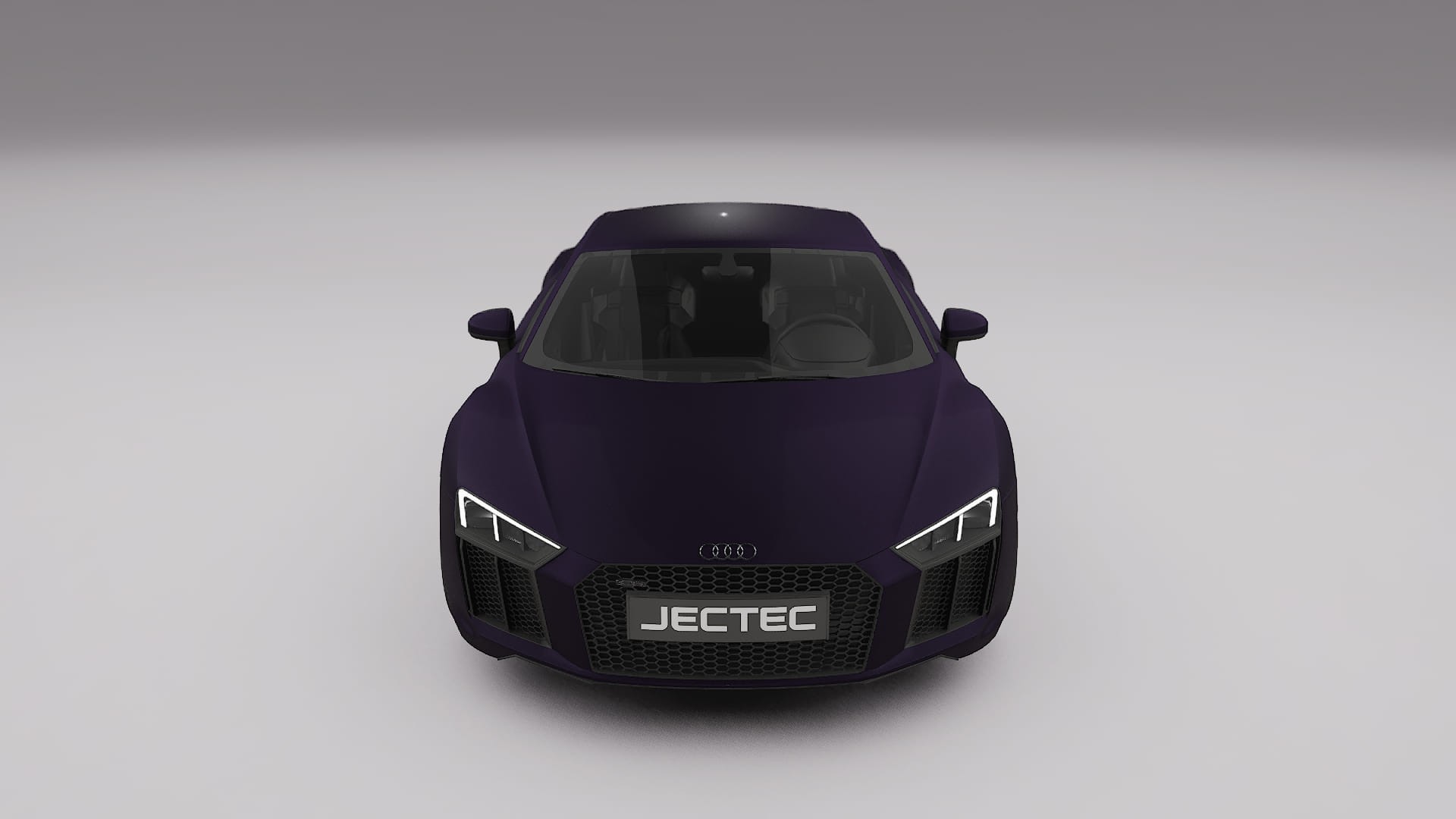 Audi R8 typ-4S prefacelift pre-LCI TPU Paint Protection Film | VIOLET Color Change PPF Full Pre-Cut Kit