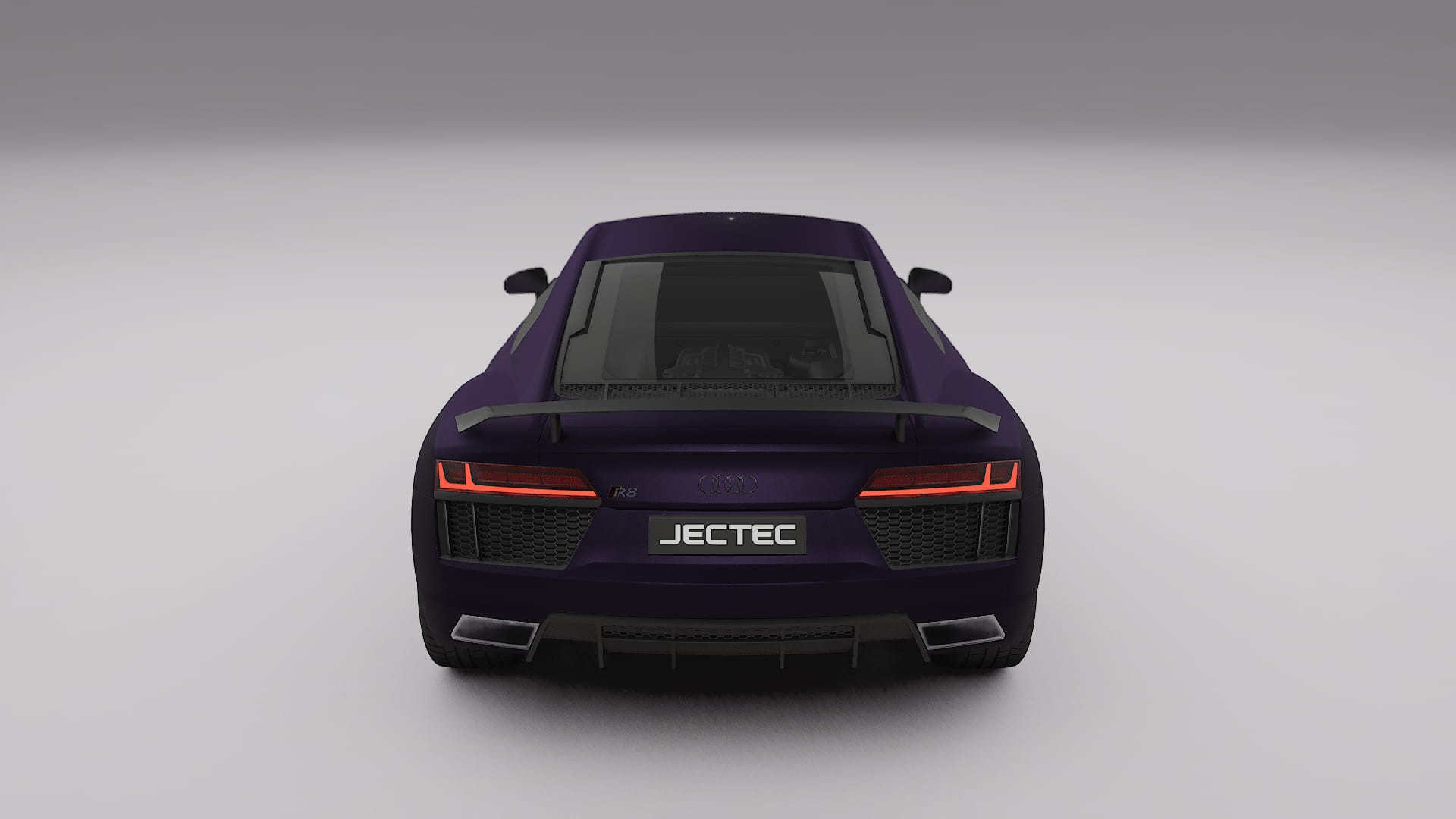 Audi R8 typ-4S prefacelift pre-LCI TPU Paint Protection Film | VIOLET Color Change PPF Full Pre-Cut Kit