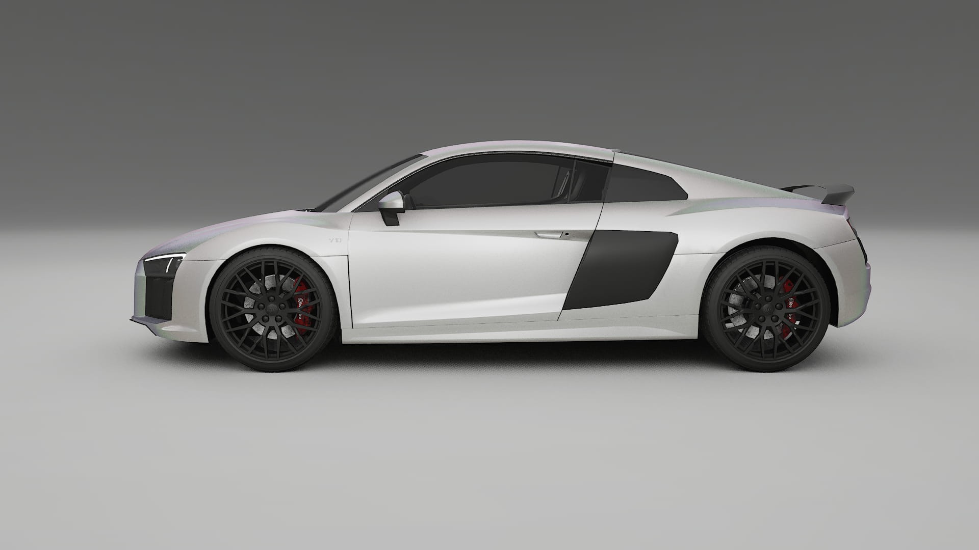 Audi R8 typ-4S prefacelift pre-LCI TPU Paint Protection Film | NEBULA Color Change PPF Full Pre-Cut Kit