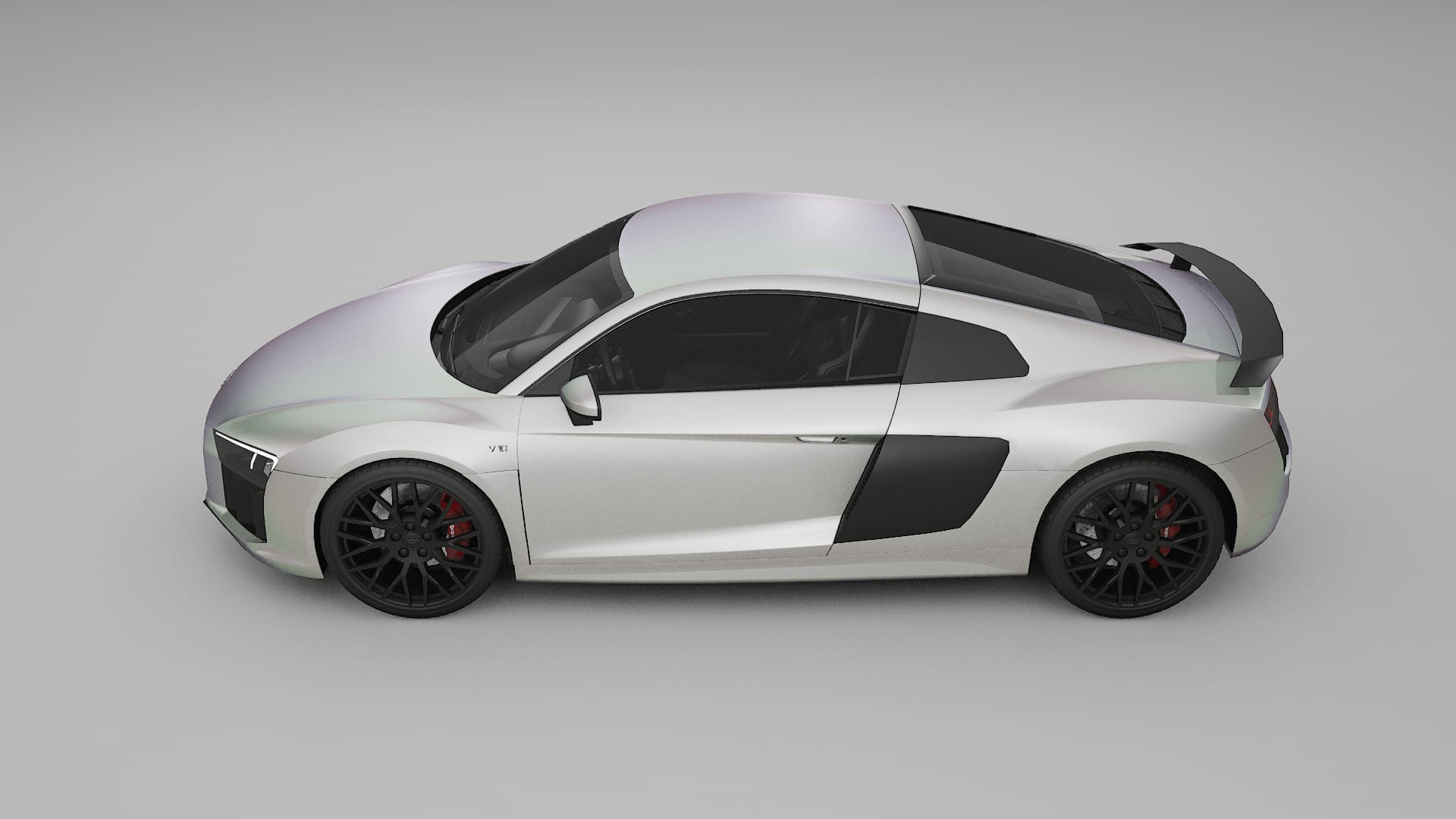Audi R8 typ-4S prefacelift pre-LCI TPU Paint Protection Film | NEBULA Color Change PPF Full Pre-Cut Kit