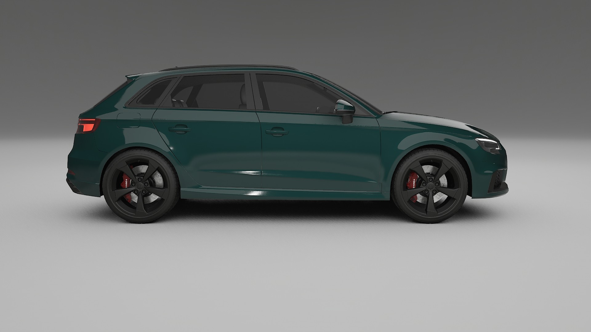 Audi RS3 Sportback 8V facelift LCI TPU Paint Protection Film | INFERNO Color Change PPF Full Pre-Cut Kit