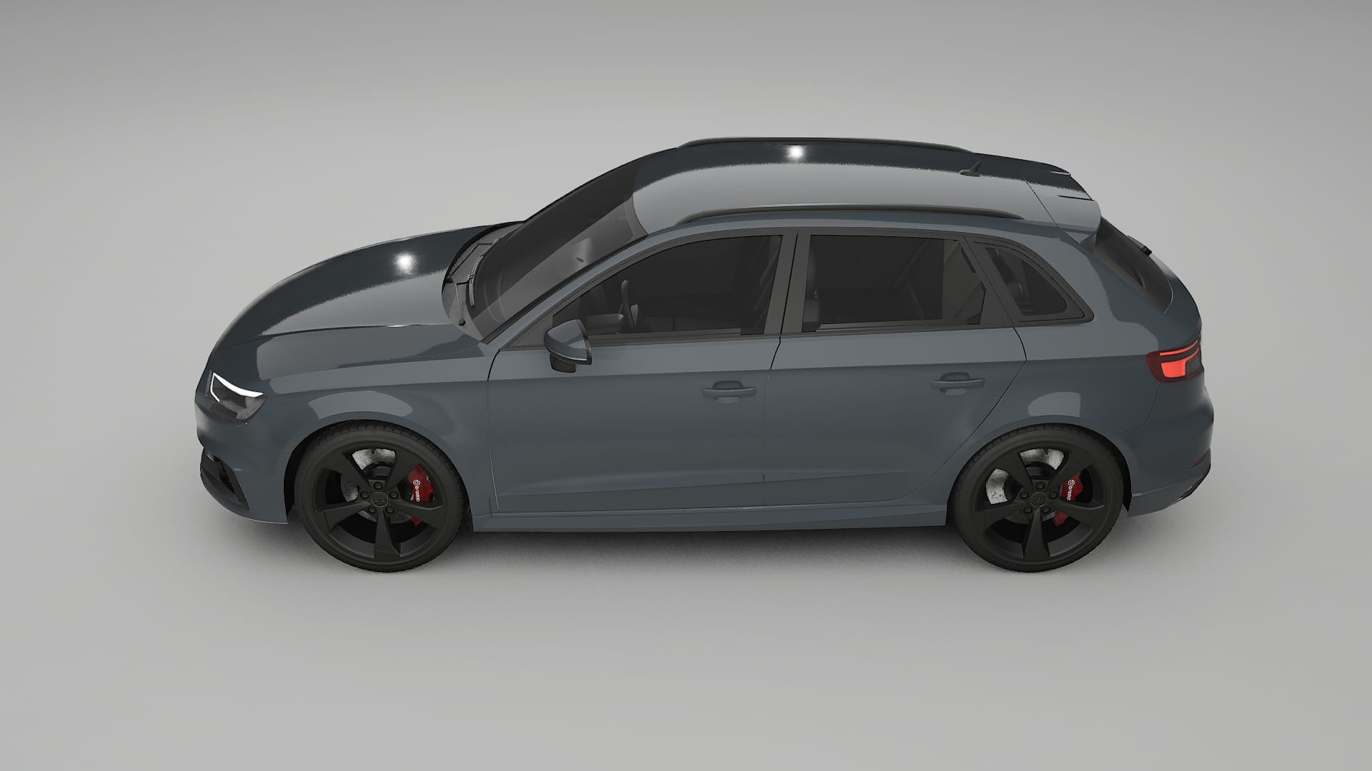 Audi RS3 Sportback 8V facelift LCI TPU Paint Protection Film | GRANITE Color Change PPF Full Pre-Cut Kit