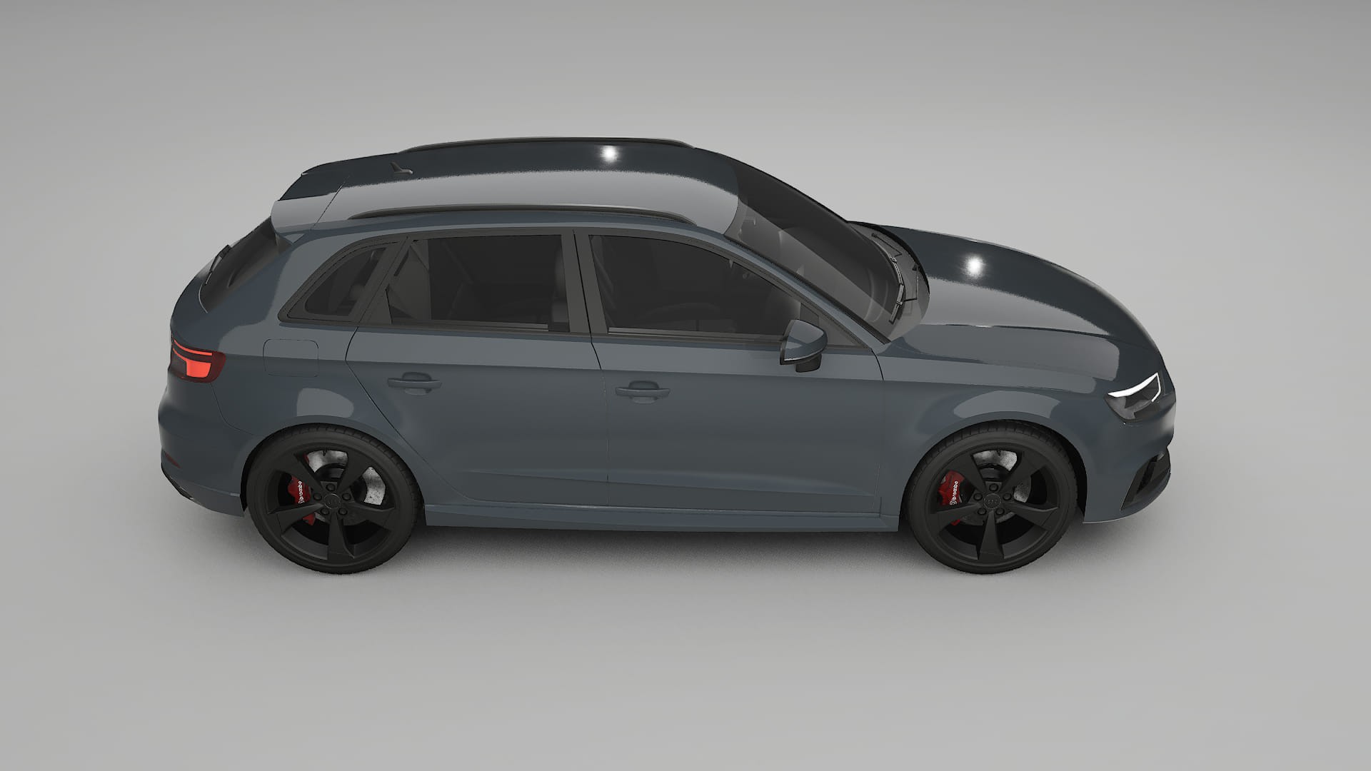 Audi RS3 Sportback 8V facelift LCI TPU Paint Protection Film | GRANITE Color Change PPF Full Pre-Cut Kit