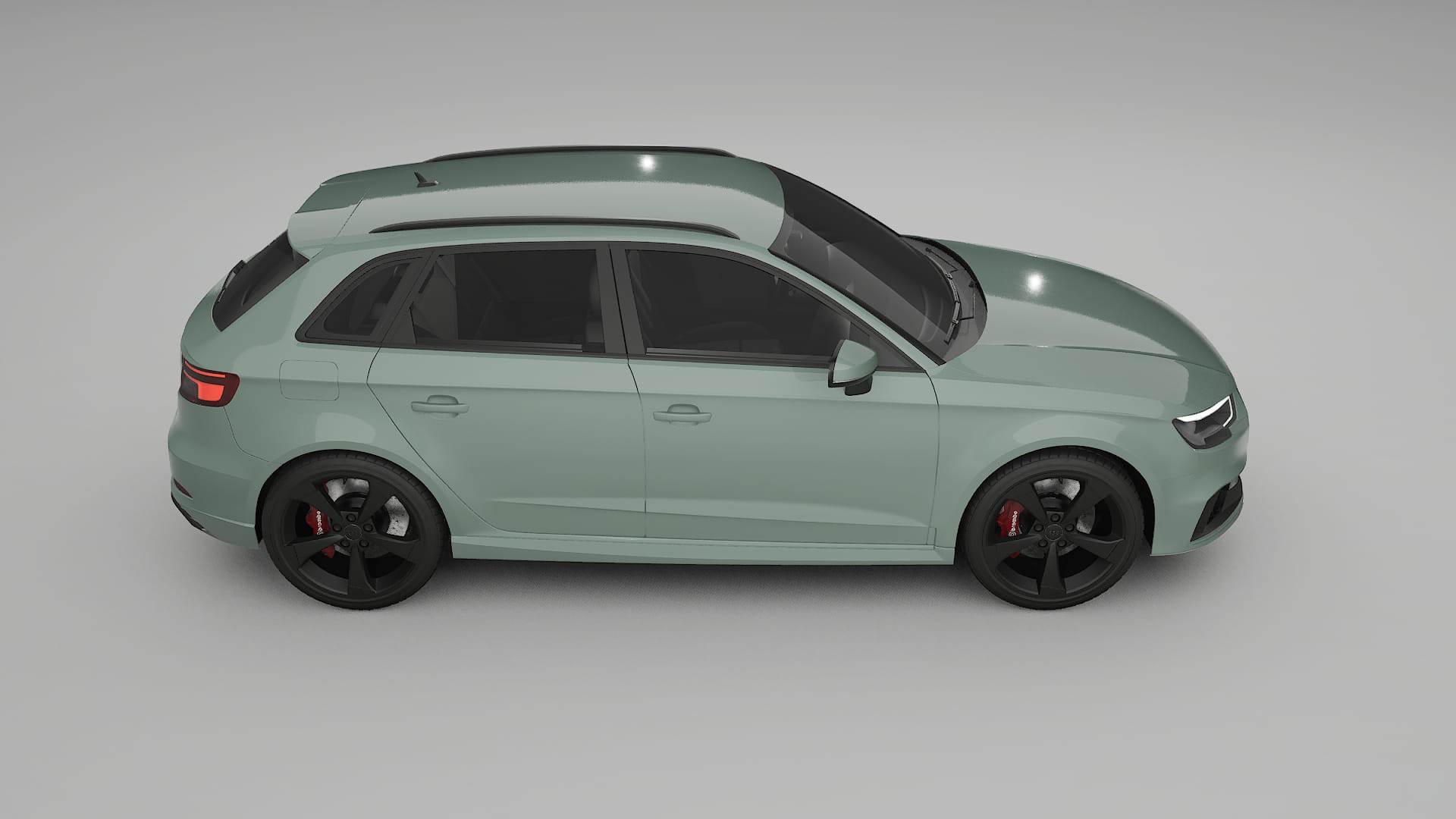 Audi RS3 Sportback 8V facelift LCI TPU Paint Protection Film | CINDER Color Change PPF Full Pre-Cut Kit