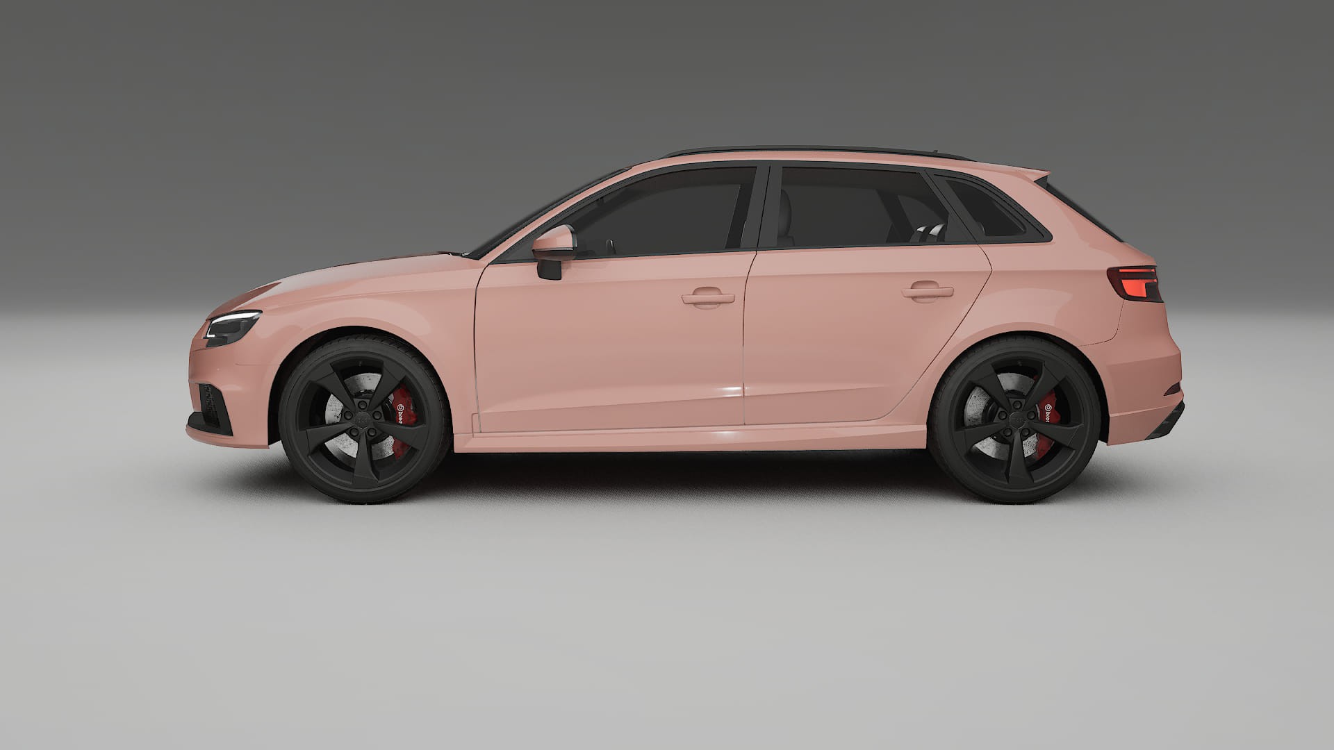 Audi RS3 Sportback 8V facelift LCI TPU Paint Protection Film | BLUSH Color Change PPF Full Pre-Cut Kit
