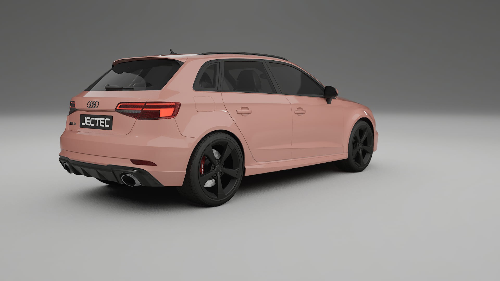 Audi RS3 Sportback 8V facelift LCI TPU Paint Protection Film | BLUSH Color Change PPF Full Pre-Cut Kit