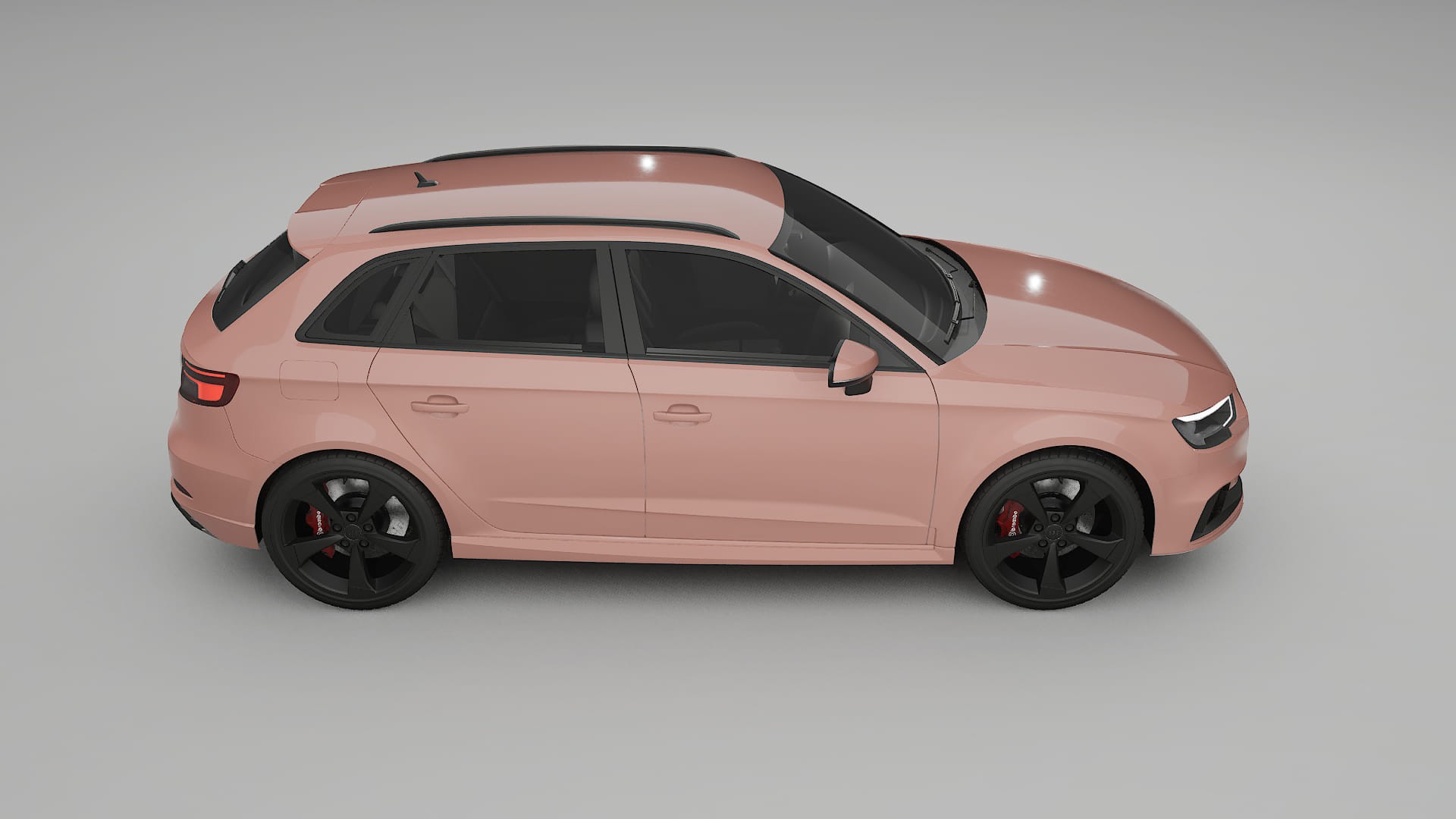 Audi RS3 Sportback 8V facelift LCI TPU Paint Protection Film | BLUSH Color Change PPF Full Pre-Cut Kit