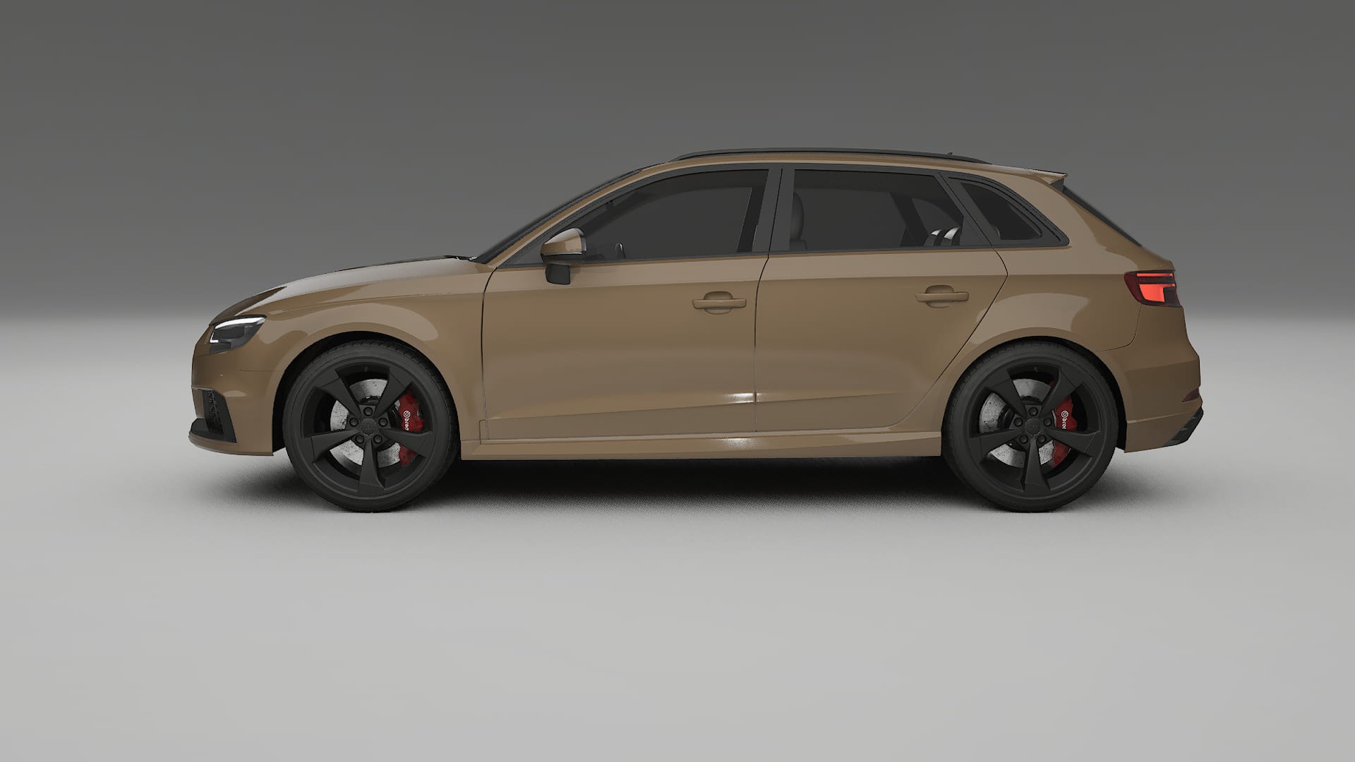 Audi RS3 Sportback 8V facelift LCI TPU Paint Protection Film | SAHARA Color Change PPF Full Pre-Cut Kit