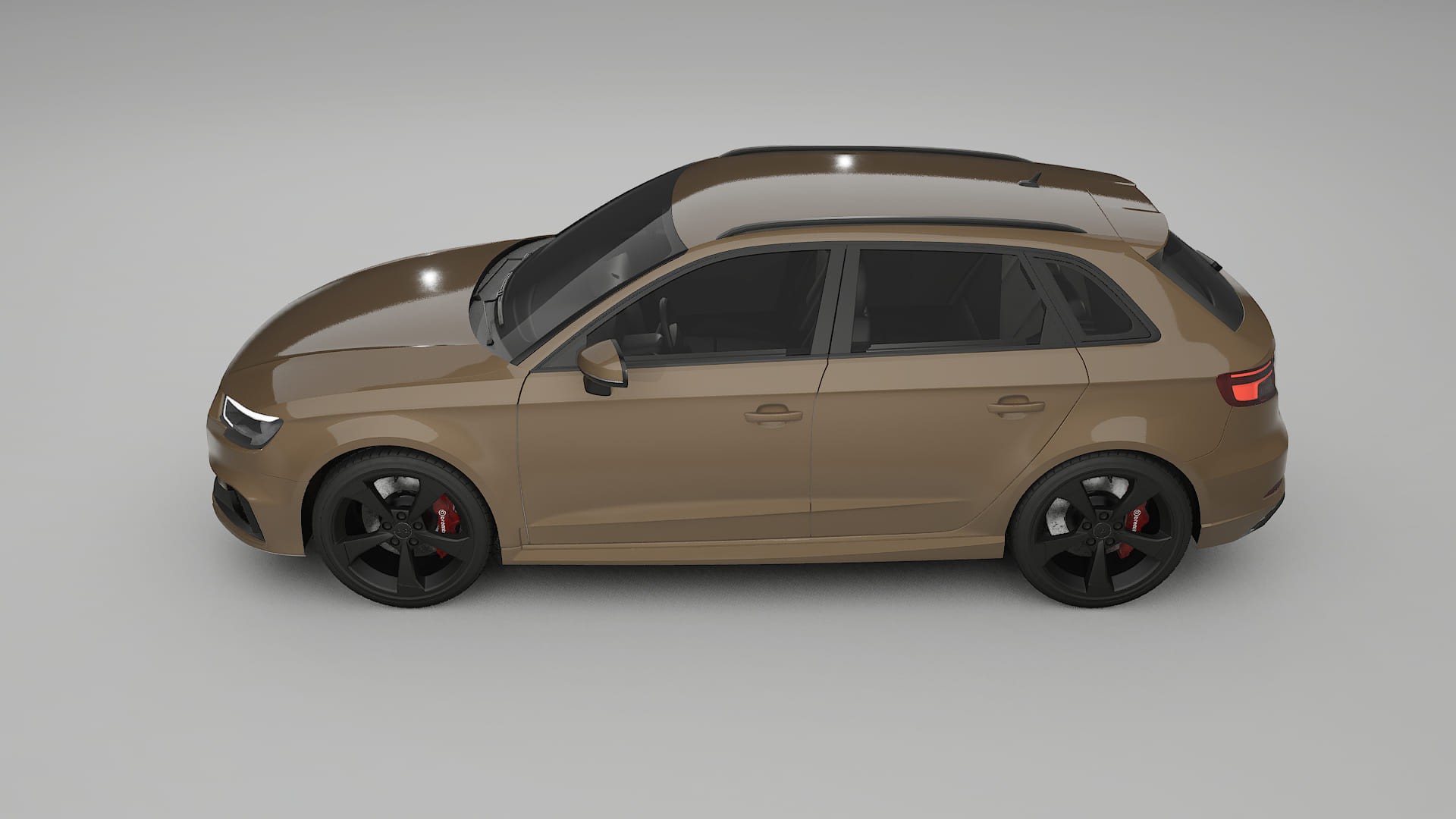 Audi RS3 Sportback 8V facelift LCI TPU Paint Protection Film | SAHARA Color Change PPF Full Pre-Cut Kit